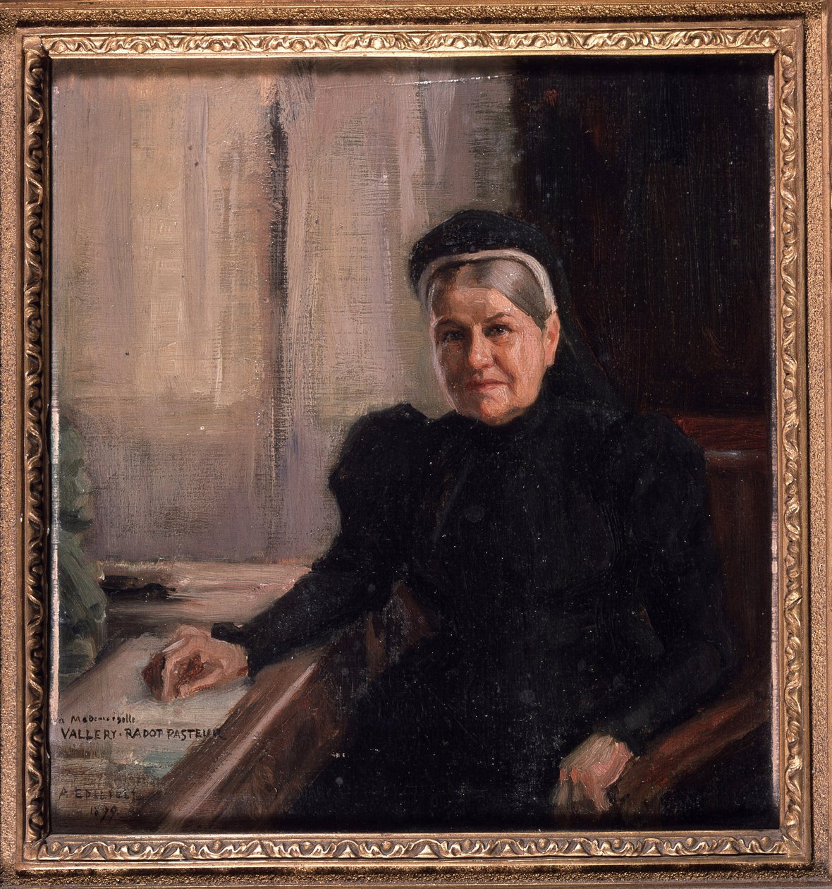Madame Pasteur - von Edelfelt von Albert Gustaf Aristides Edelfelt