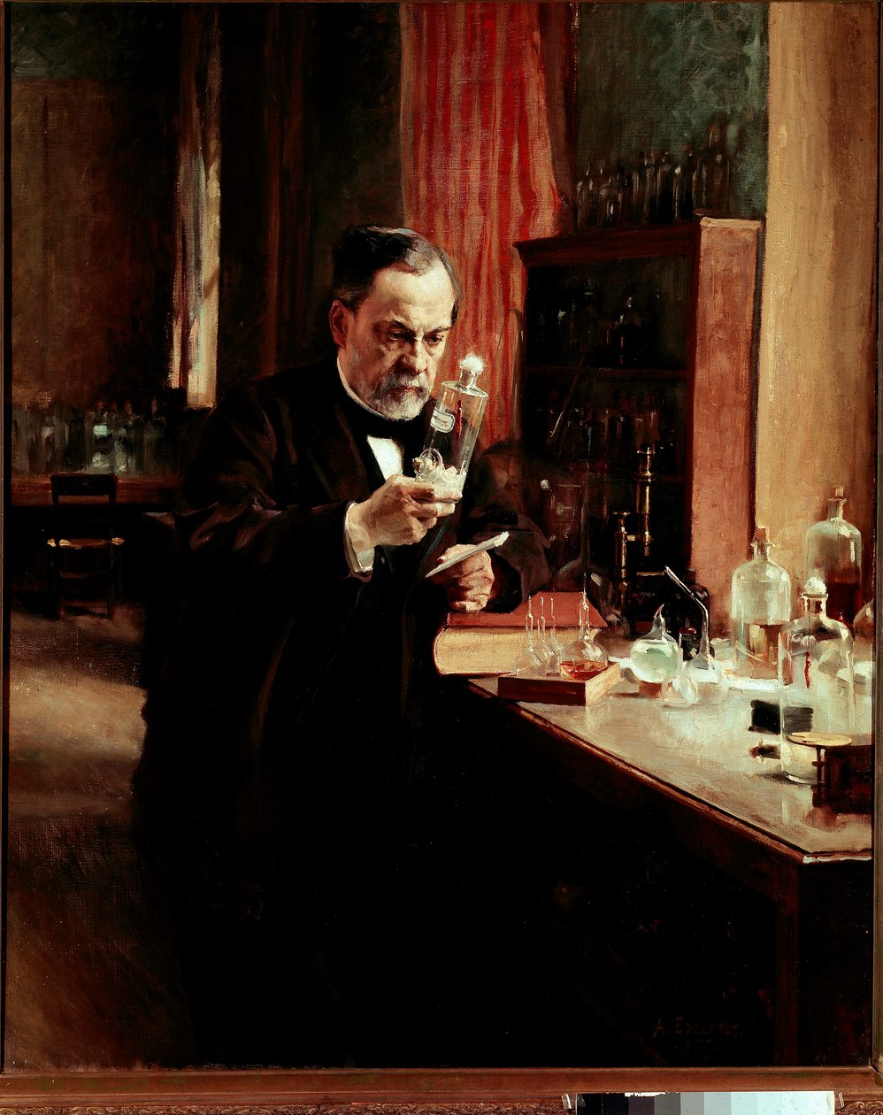 Porträt von Louis Pasteur von Albert Gustaf Aristides Edelfelt
