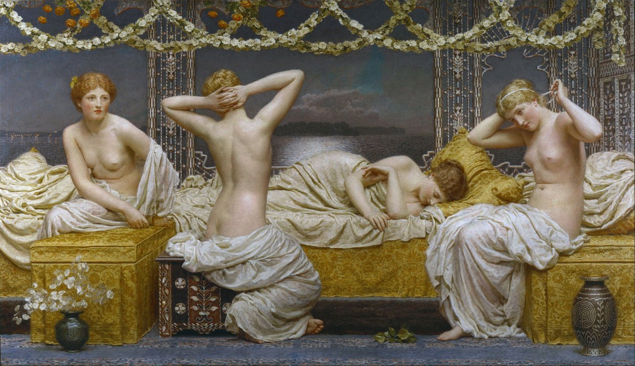 Eine Sommernacht von Albert Joseph Moore