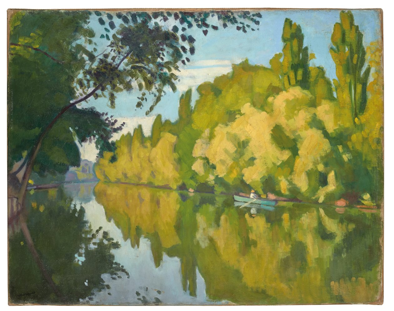 La Varenne Sainte-Hilaire, das Boot von Albert Marquet