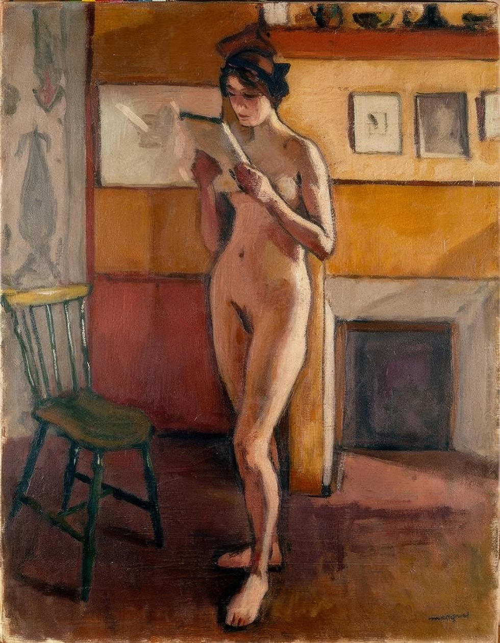 Stehender weiblicher Akt von Albert Marquet