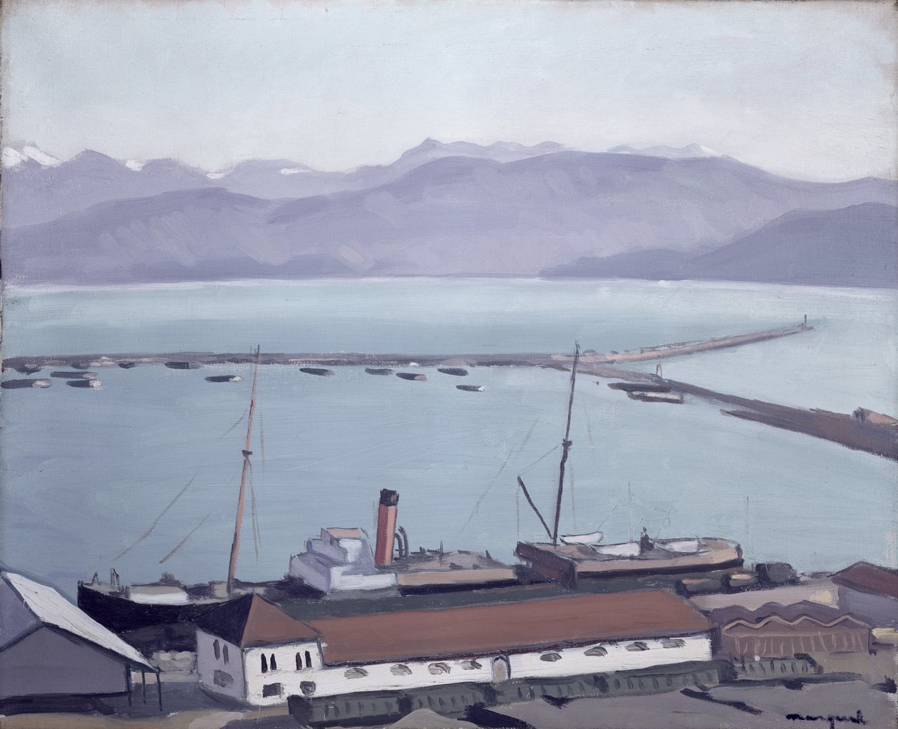 Ansicht von Bougie, Algier von Albert Marquet