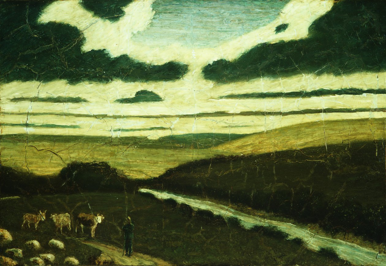 Landschaft, 1897-98 von Albert Pinkham Ryder