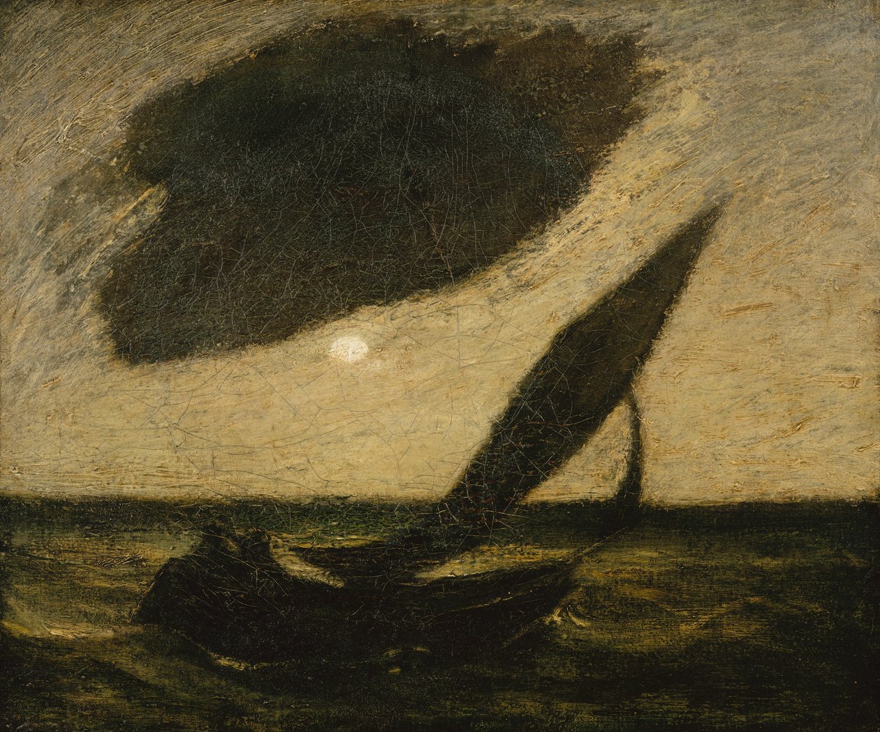Unter einer Wolke von Albert Pinkham Ryder