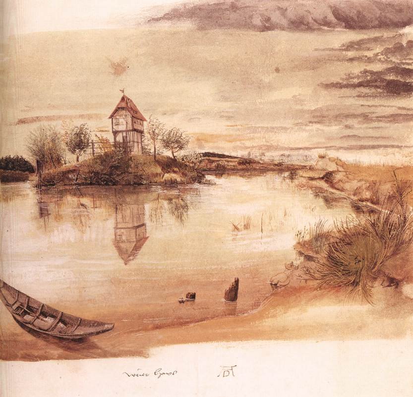 Haus am Teich von Albrecht Dürer