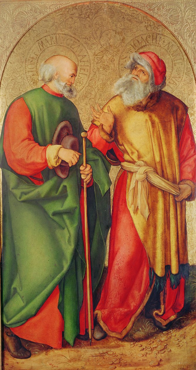 Heiliger Josef und Heiliger Joachim, ca. 1503 von Albrecht Dürer