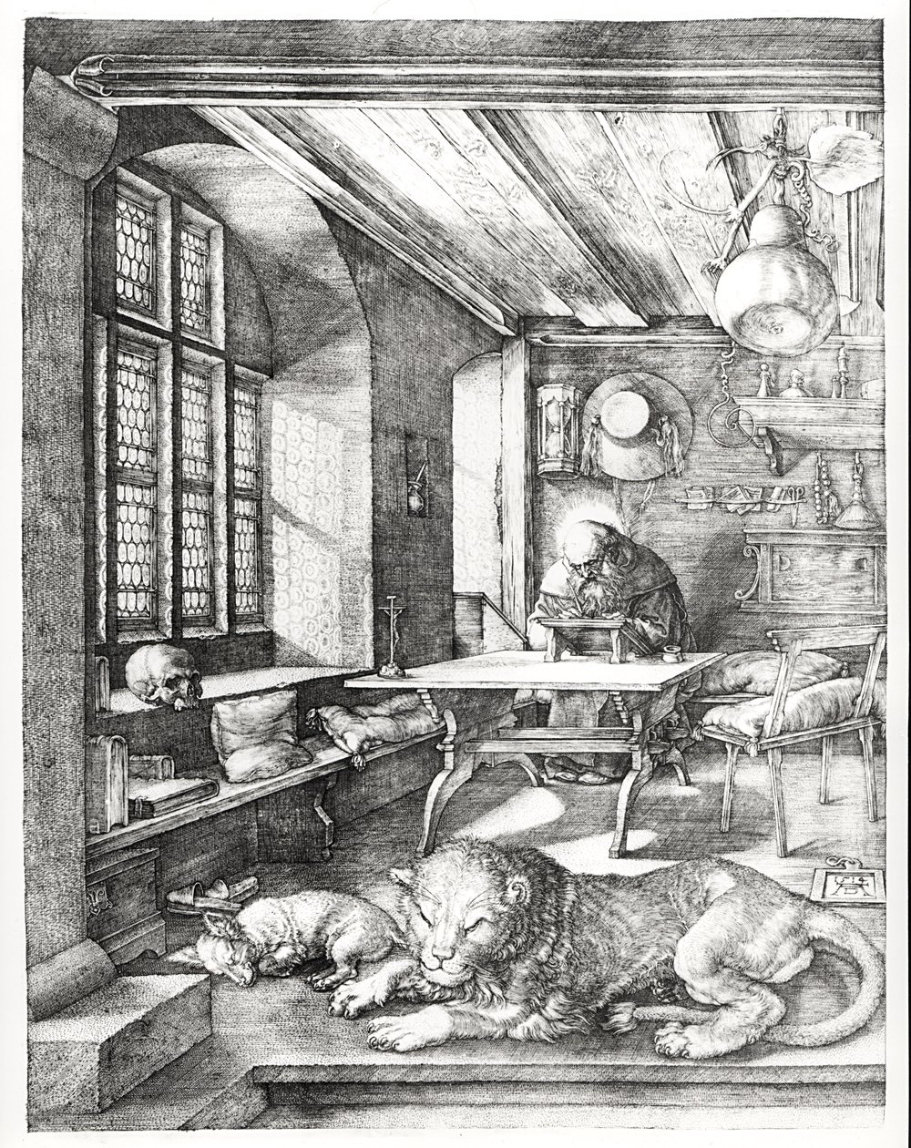 Der heilige Hieronymus in seinem Studierzimmer, 1514 von Albrecht Dürer