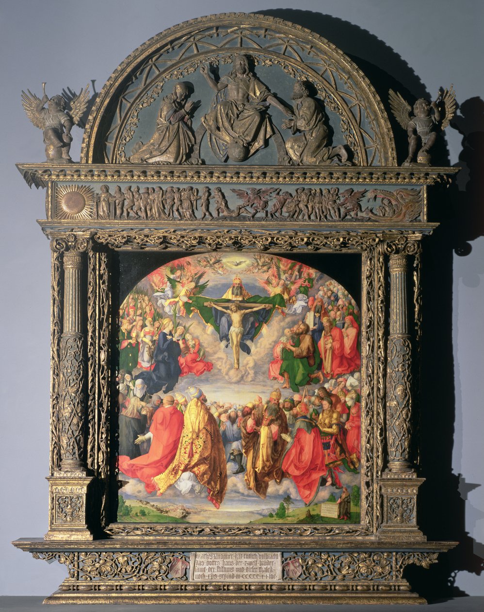 Der Landauer Altar, Allerheiligen, 1511 von Albrecht Dürer