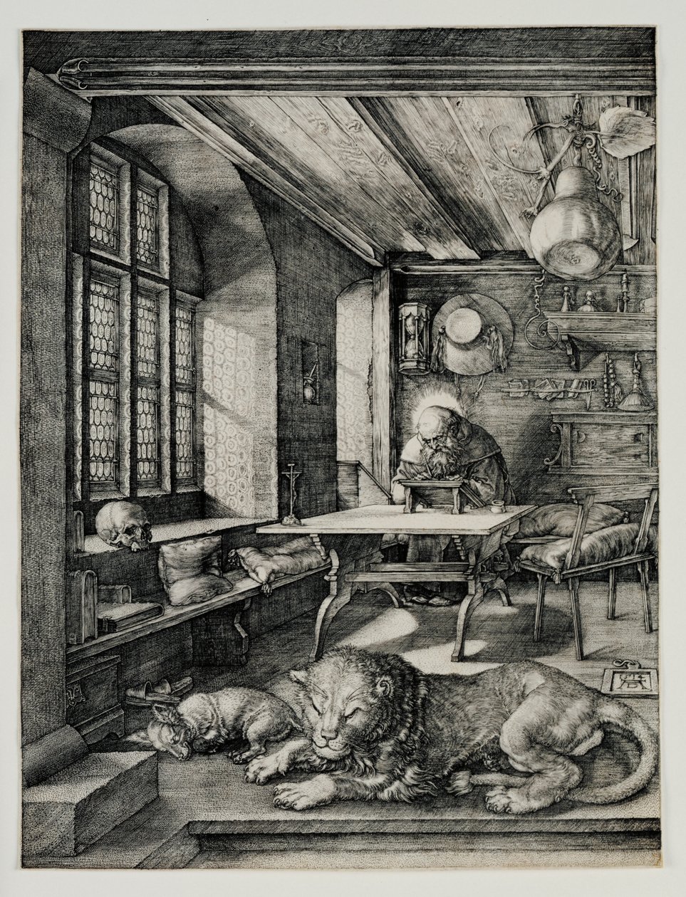 St. Hieronymus in seinem Studierzimmer, 1514 von Albrecht Dürer