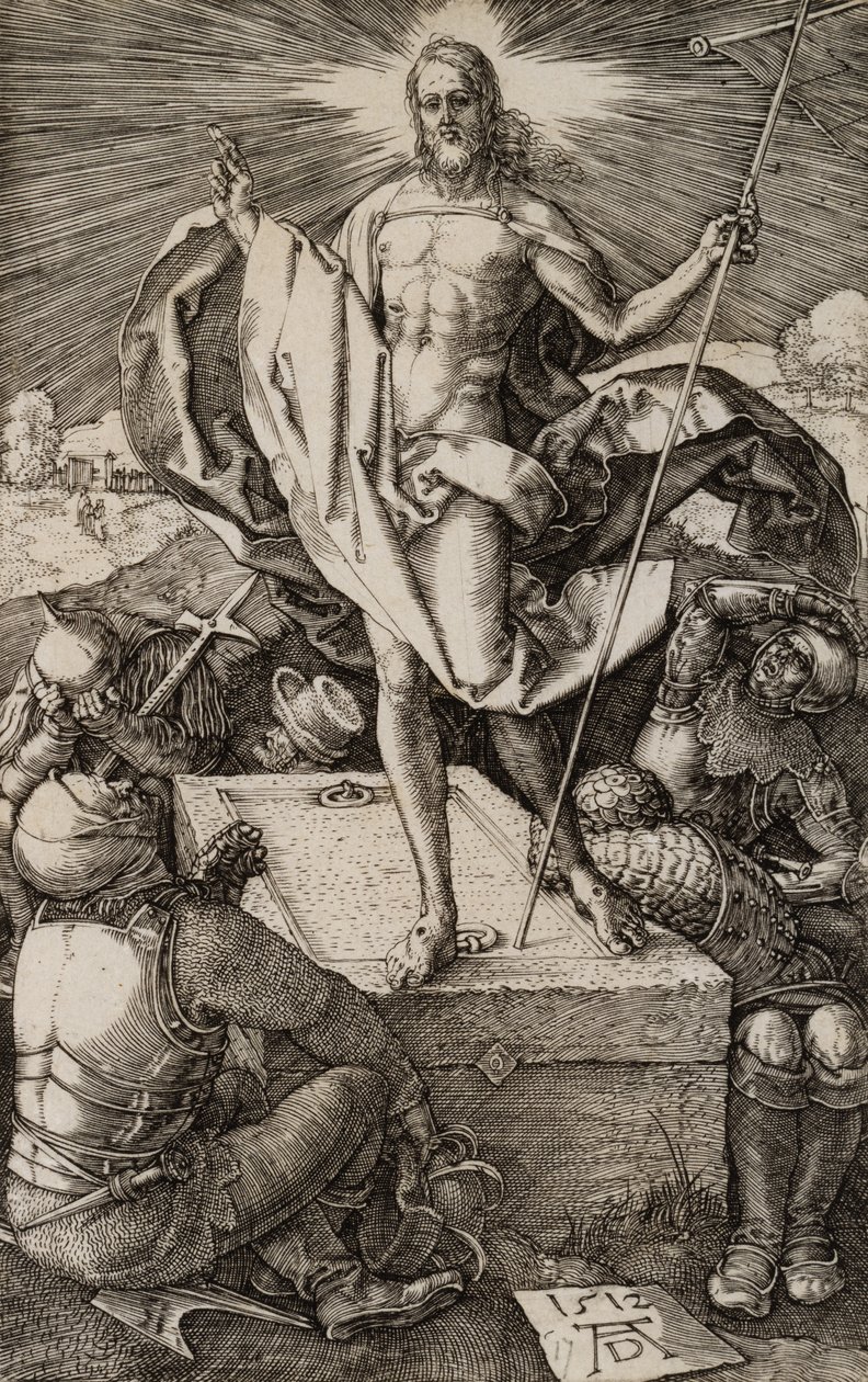 Die Auferstehung, aus Die Passion von Albrecht Dürer