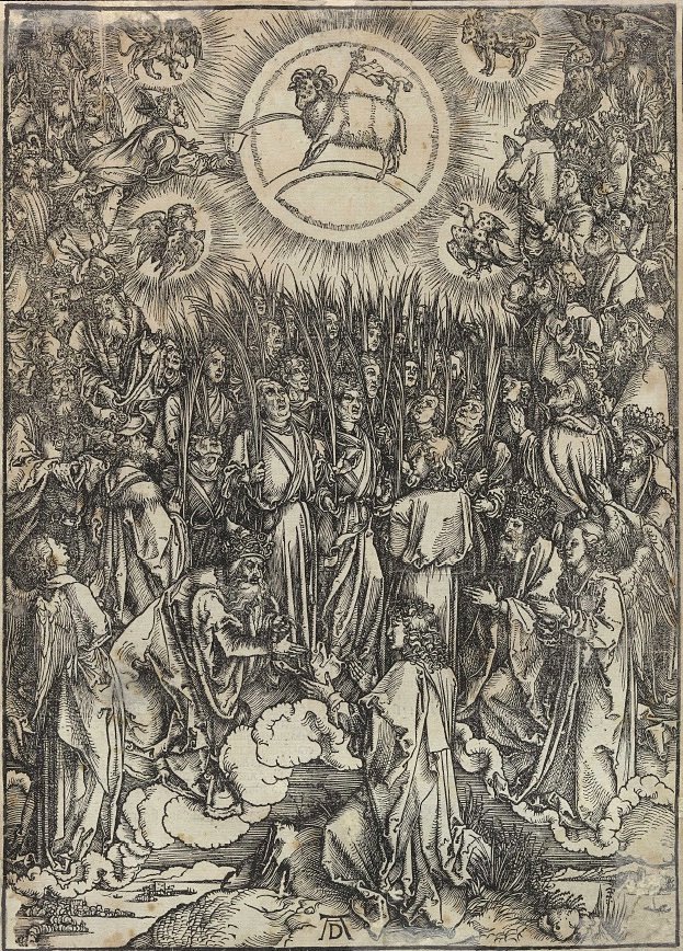 Anbetung des Lammes Gottes von Albrecht Dürer