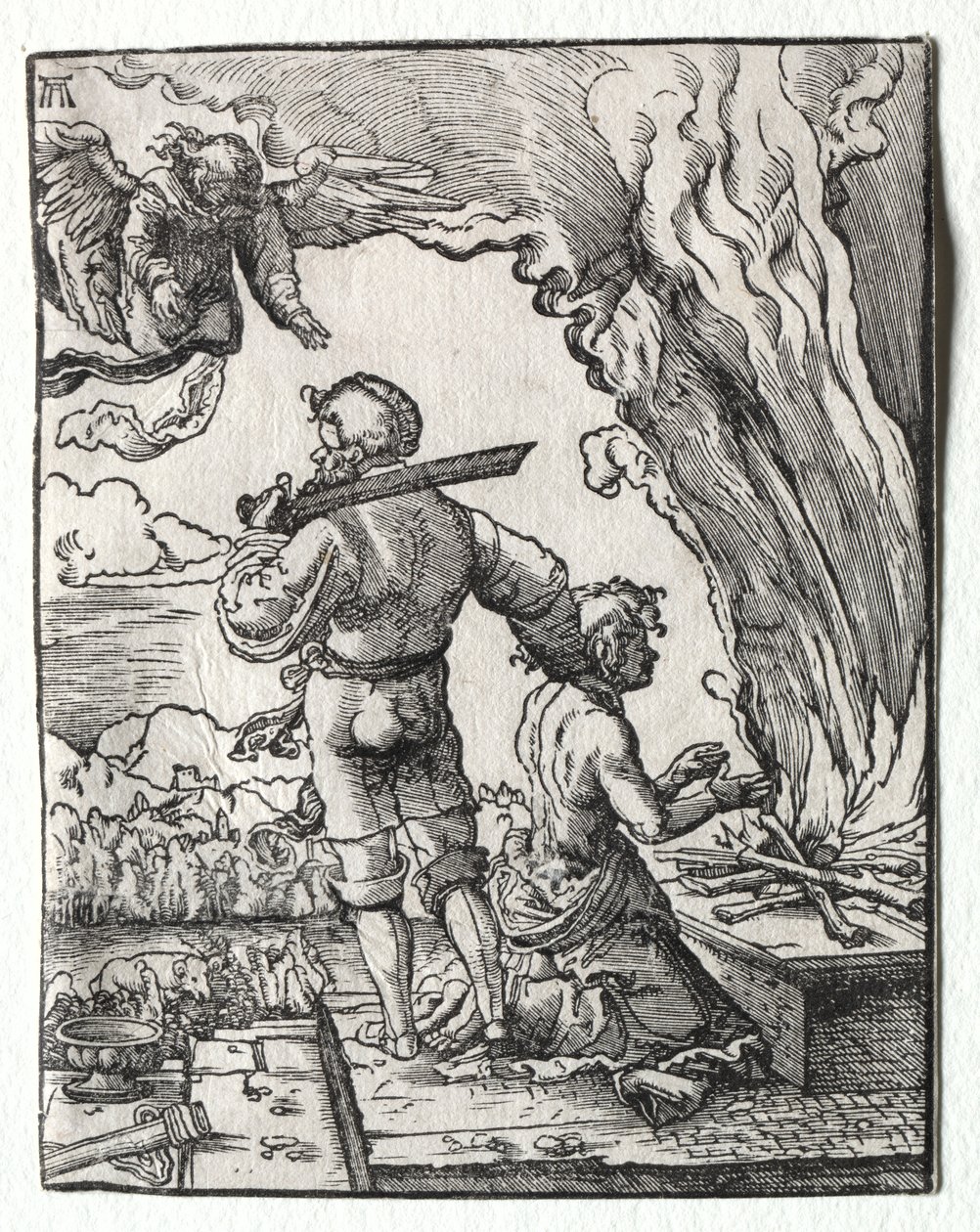 Abrahams Opfer von Albrecht Altdorfer