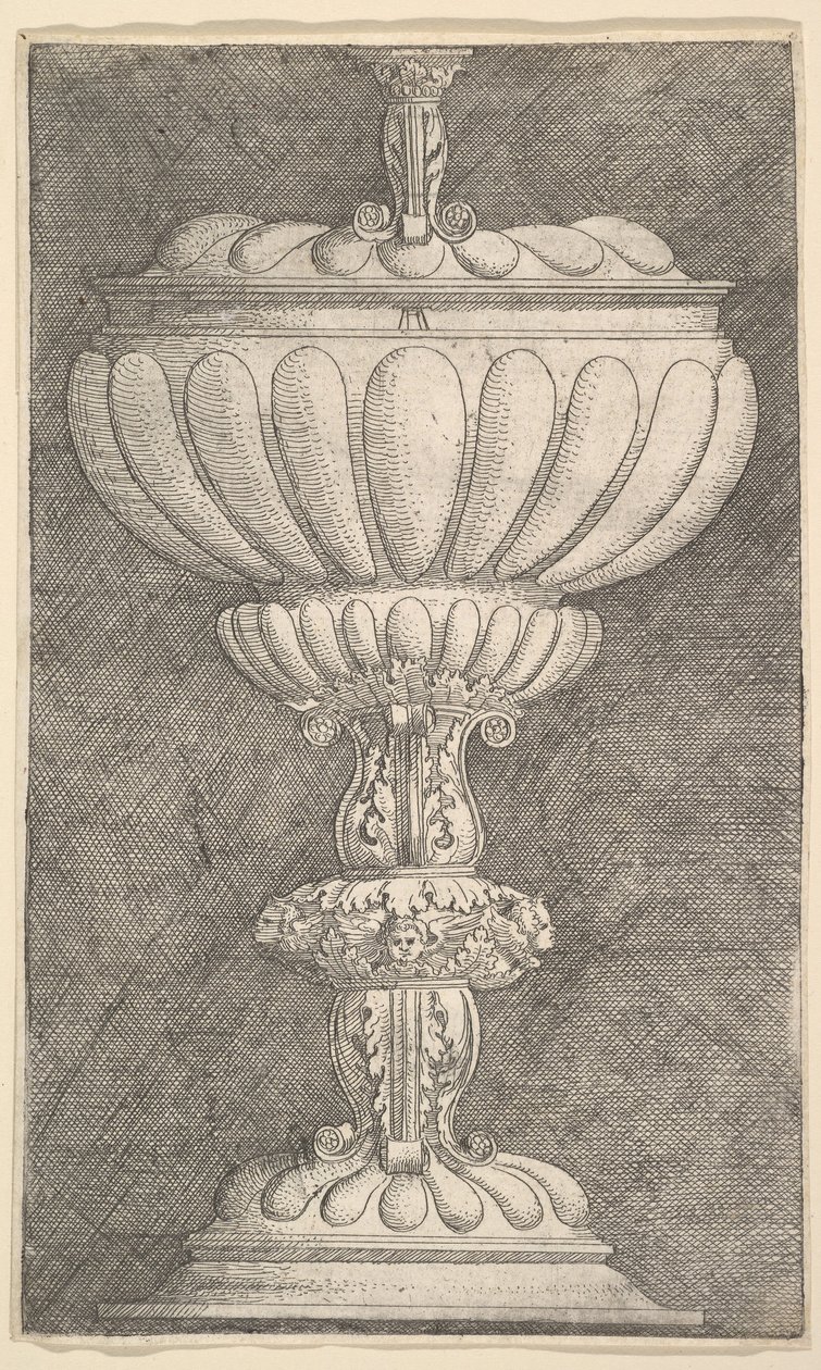 Entwurf für einen Deckelpokal von Albrecht Altdorfer