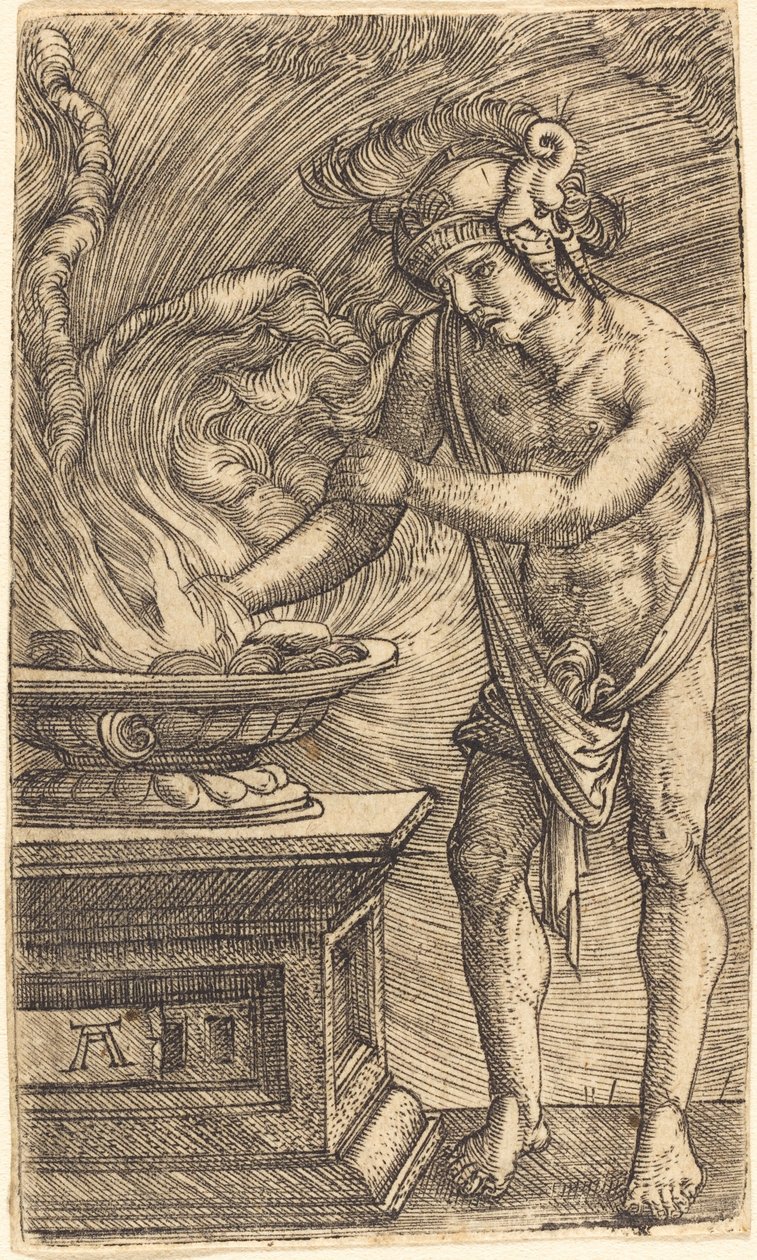 Mucius Scaevola von Albrecht Altdorfer
