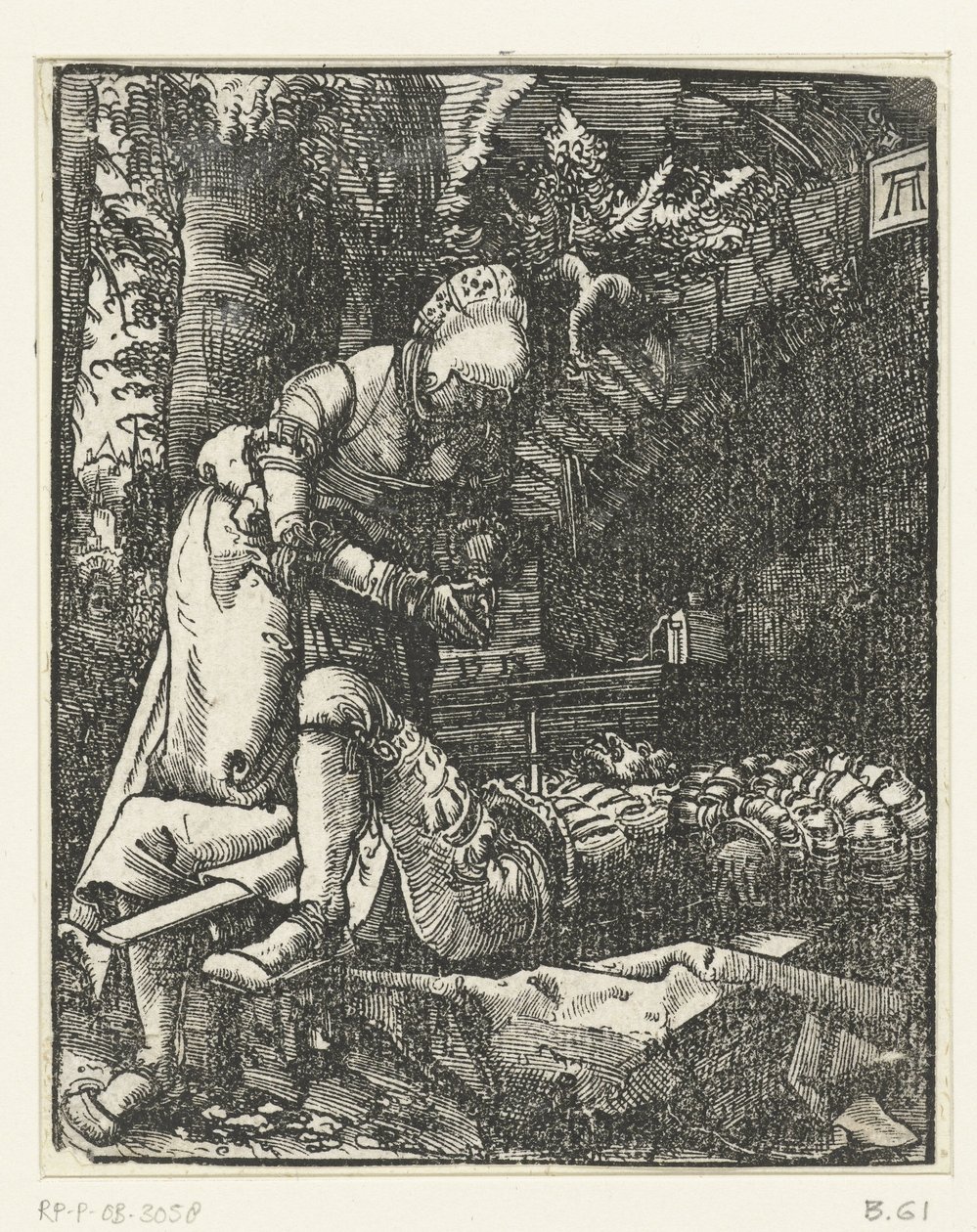 Pyramus und Thisbe von Albrecht Altdorfer