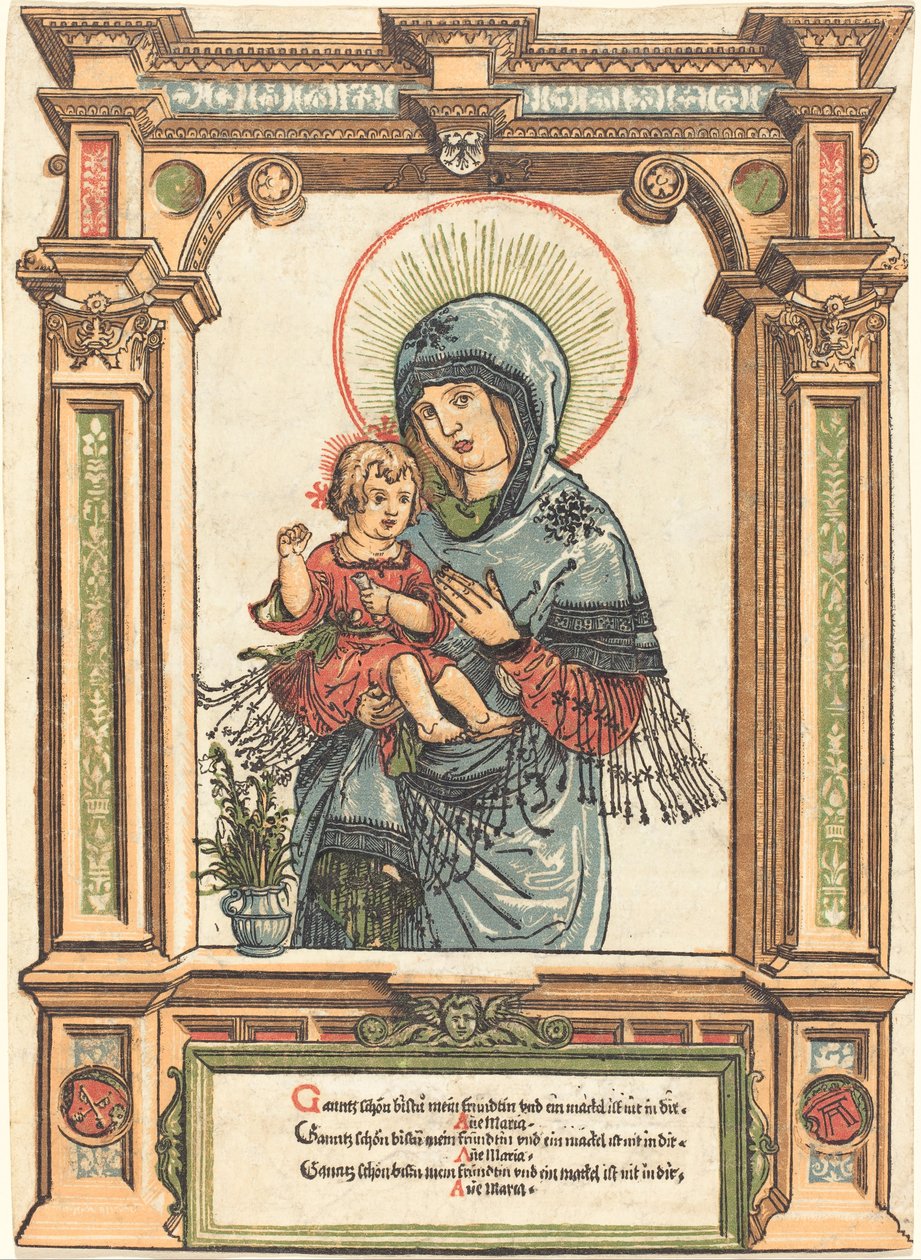 Die schöne Jungfrau von Regensburg von Albrecht Altdorfer