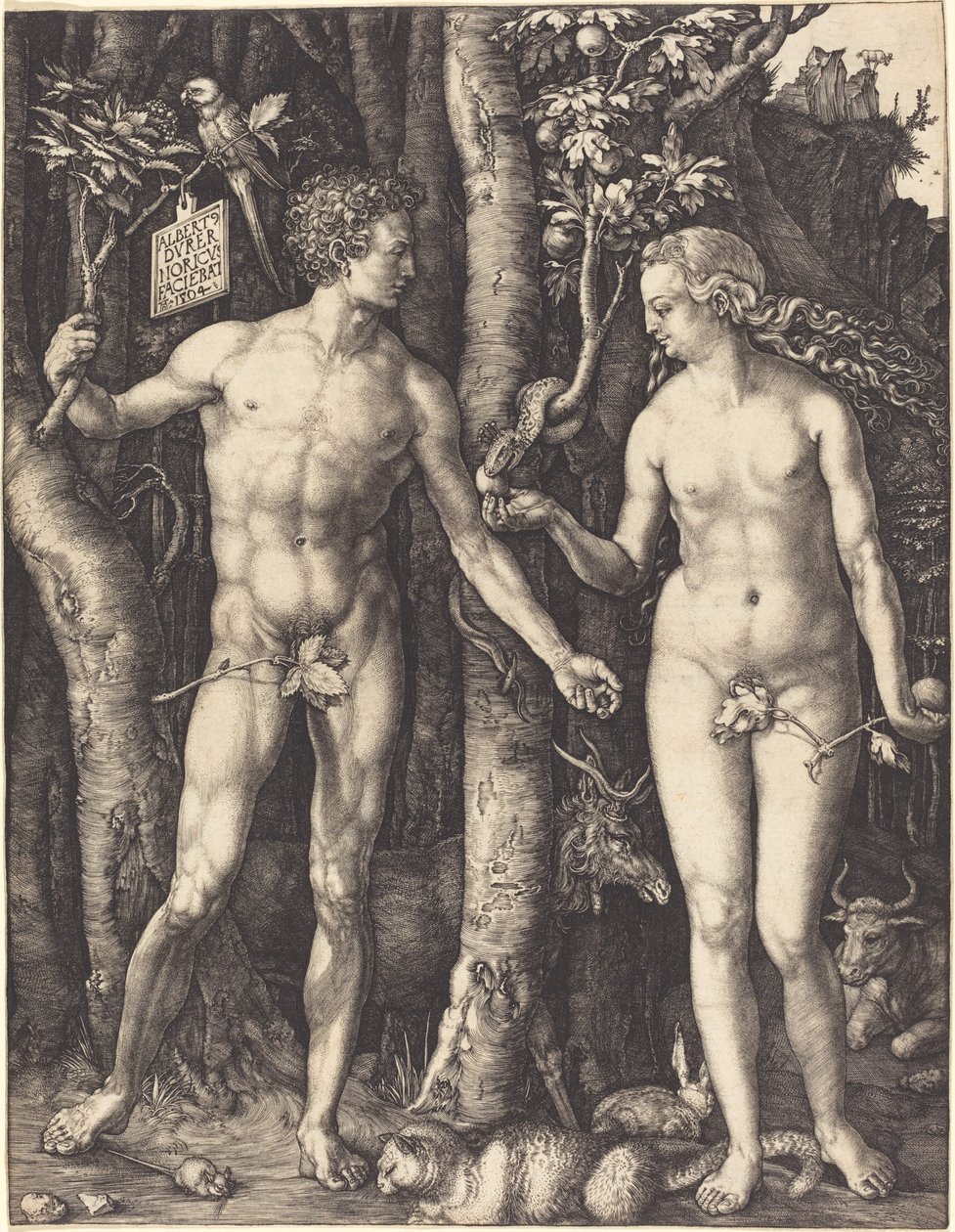 Adam und Eva von Albrecht Dürer