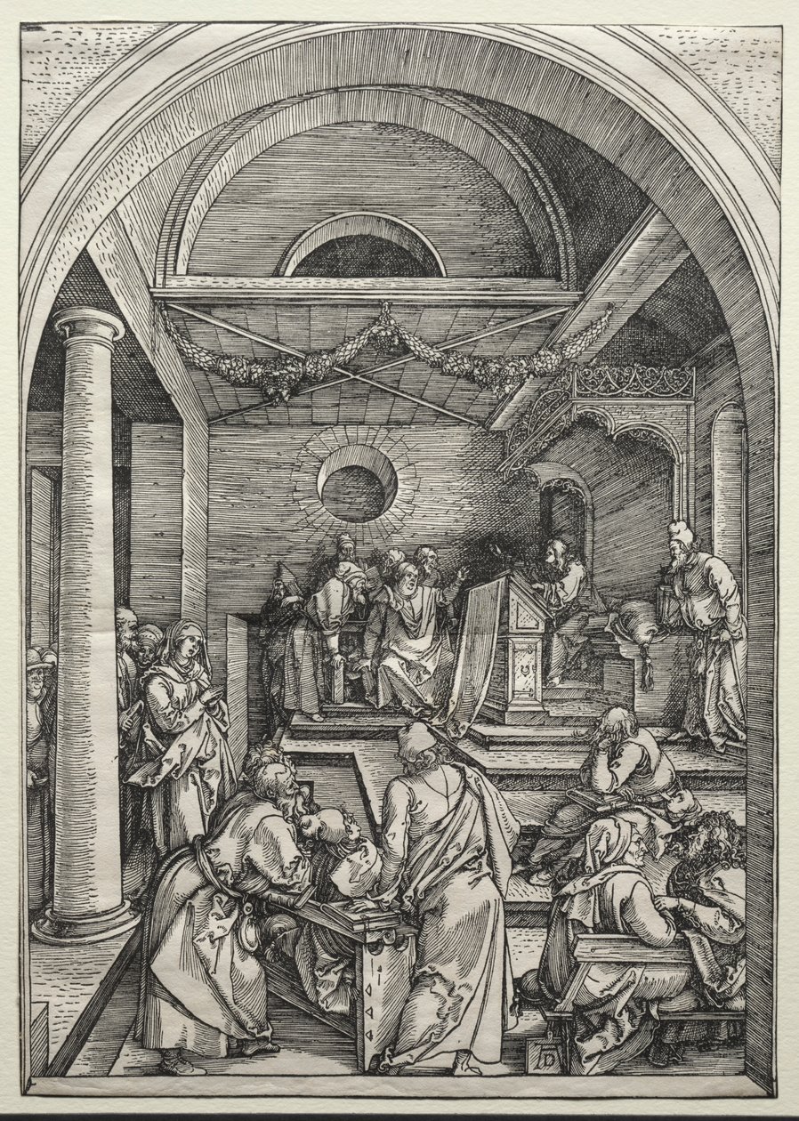 Christus im Disput mit den Doktoren, ca. 1503-1504 von Albrecht Dürer
