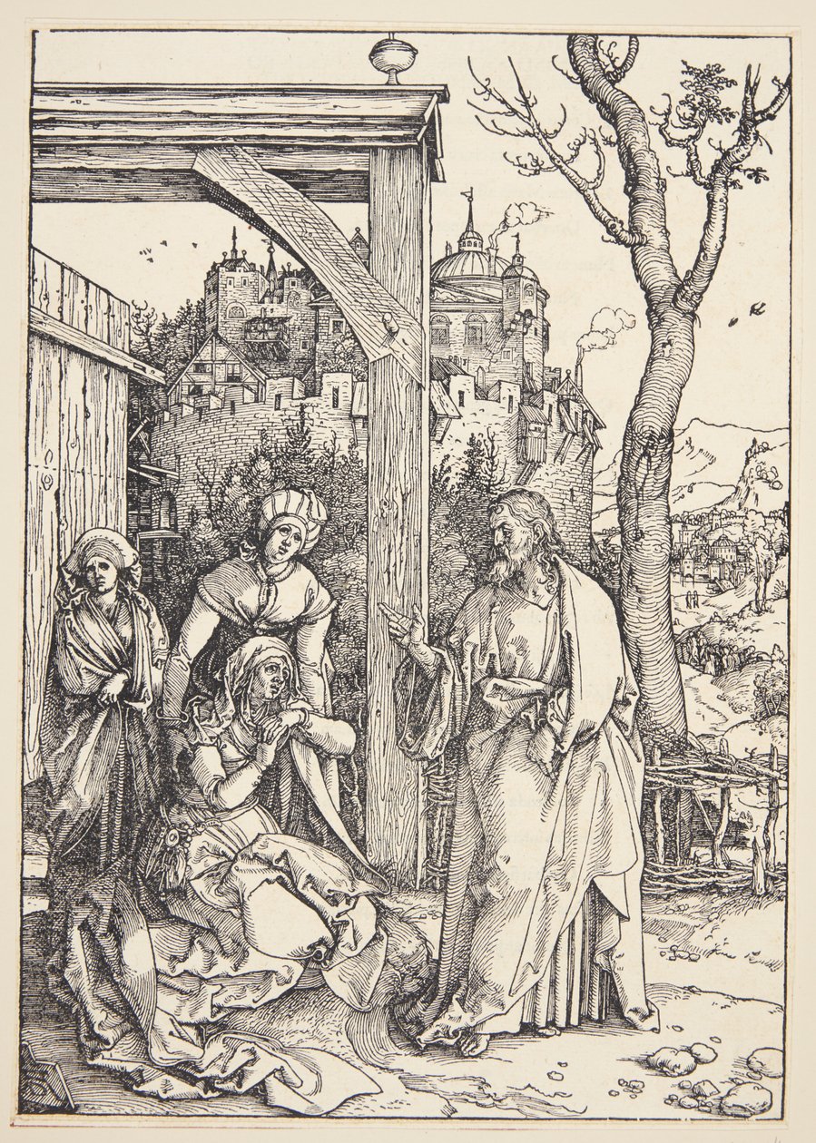 Christus nimmt Abschied von seiner Mutter von Albrecht Dürer