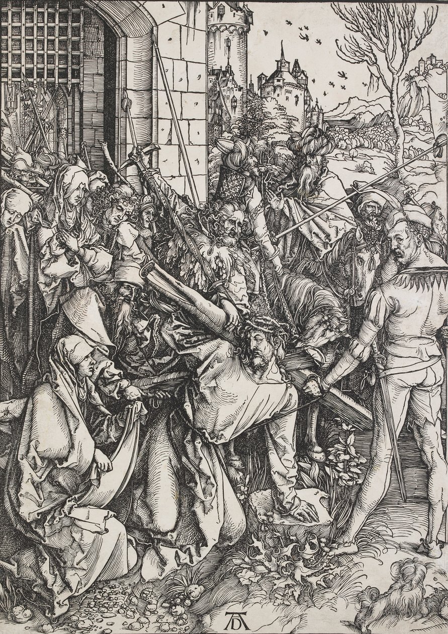 Christus trägt das Kreuz, 1498-1499 von Albrecht Dürer