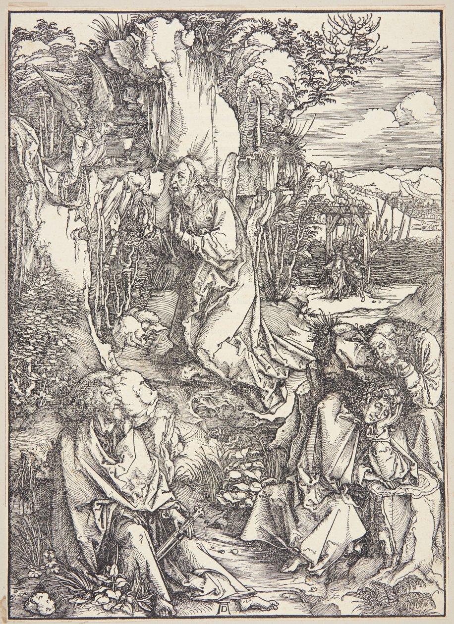 Christus am Ölberg von Albrecht Dürer