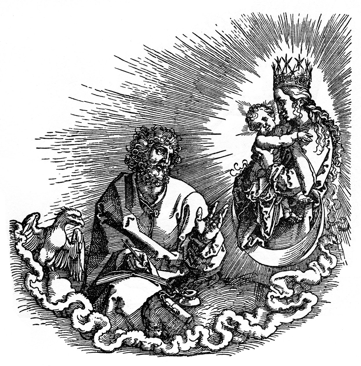 Die Offenbarung des Johannes, 1511 von Albrecht Dürer