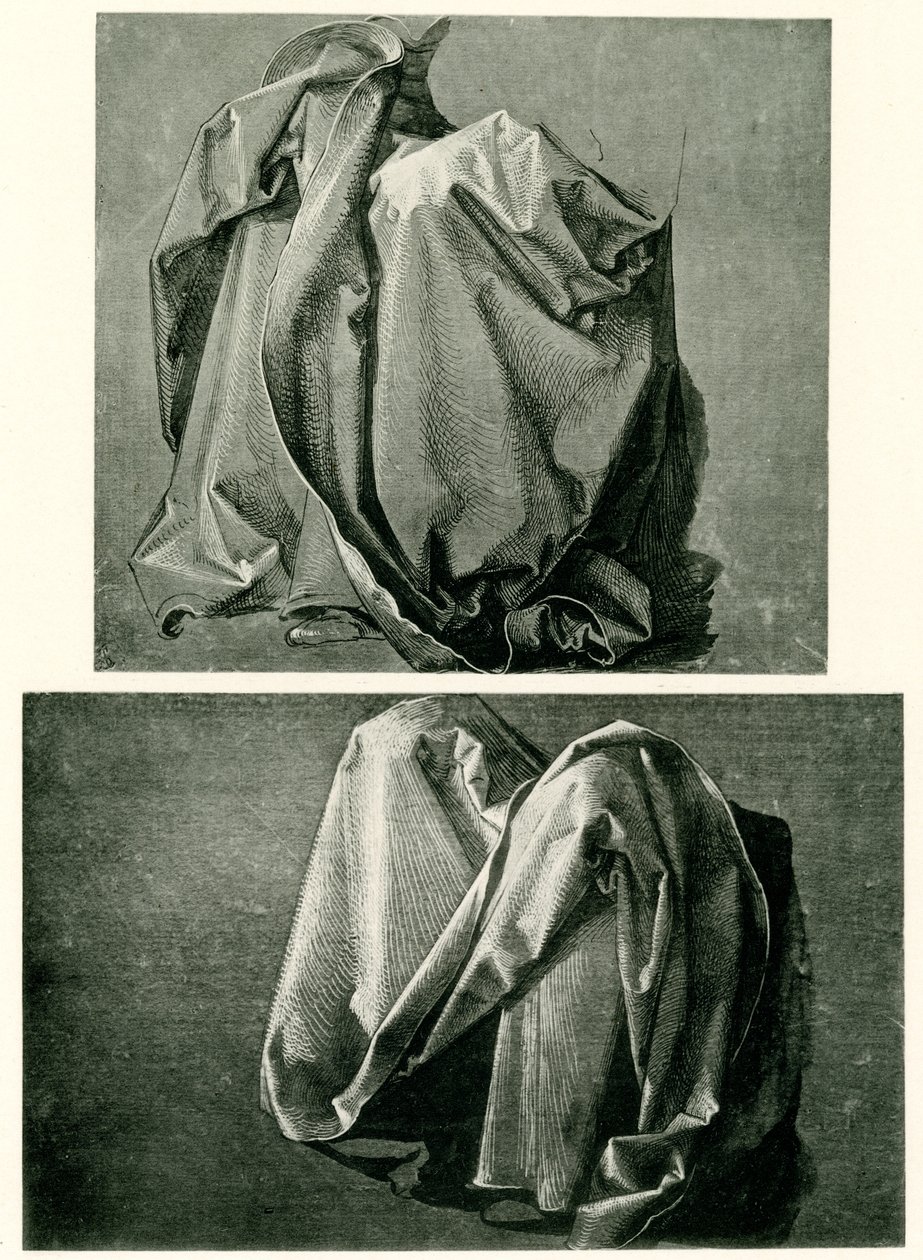 Draperiestudien von Albrecht Dürer