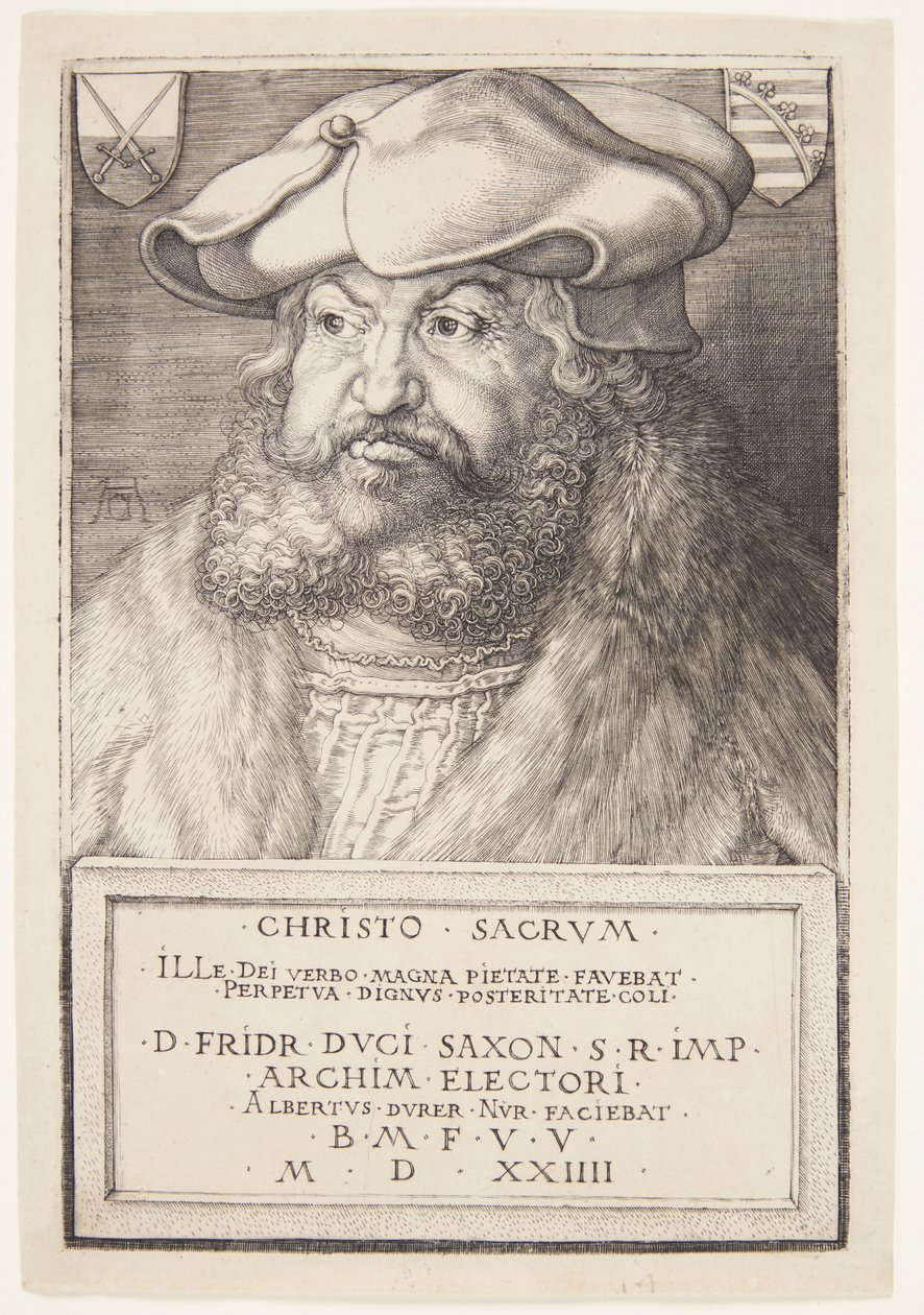 Friedrich der Weise, Kurfürst von Sachsen von Albrecht Dürer