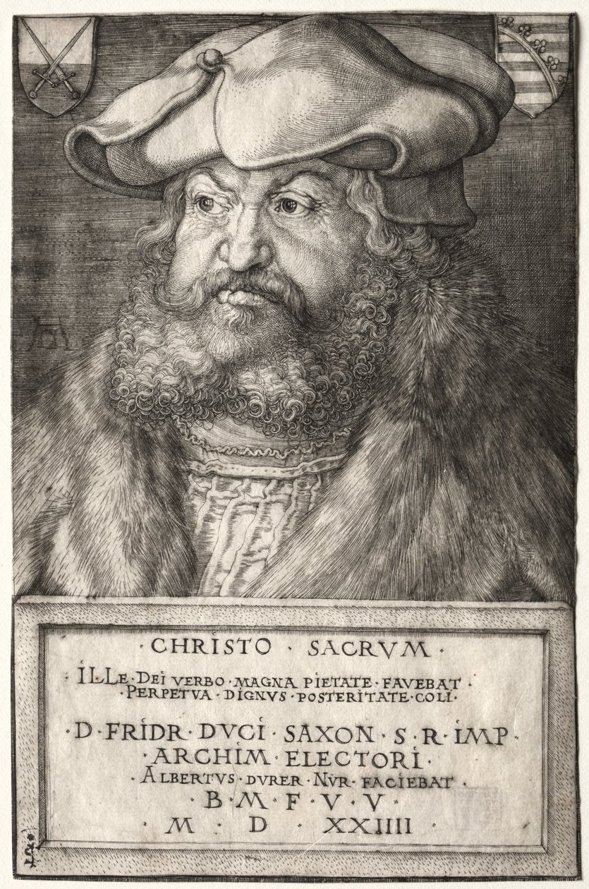 Friedrich der Weise, Kurfürst von Sachsen von Albrecht Dürer