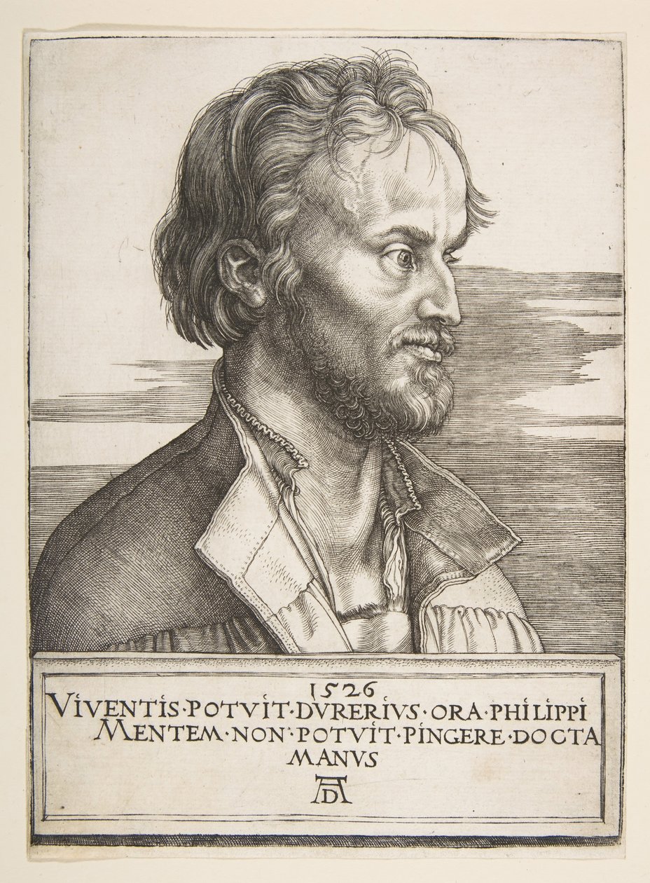 Philip Melanchthon, 1526 von Albrecht Dürer