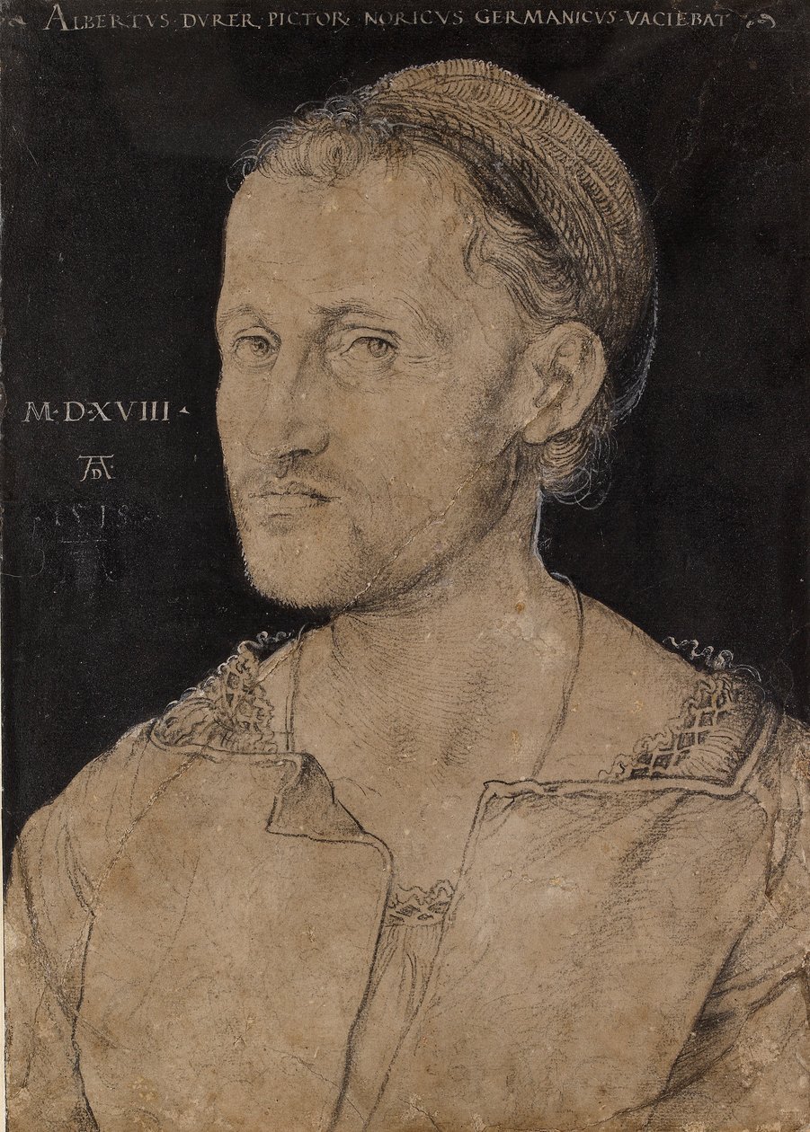 Porträt von Hans Burgkmair, 1518 von Albrecht Dürer