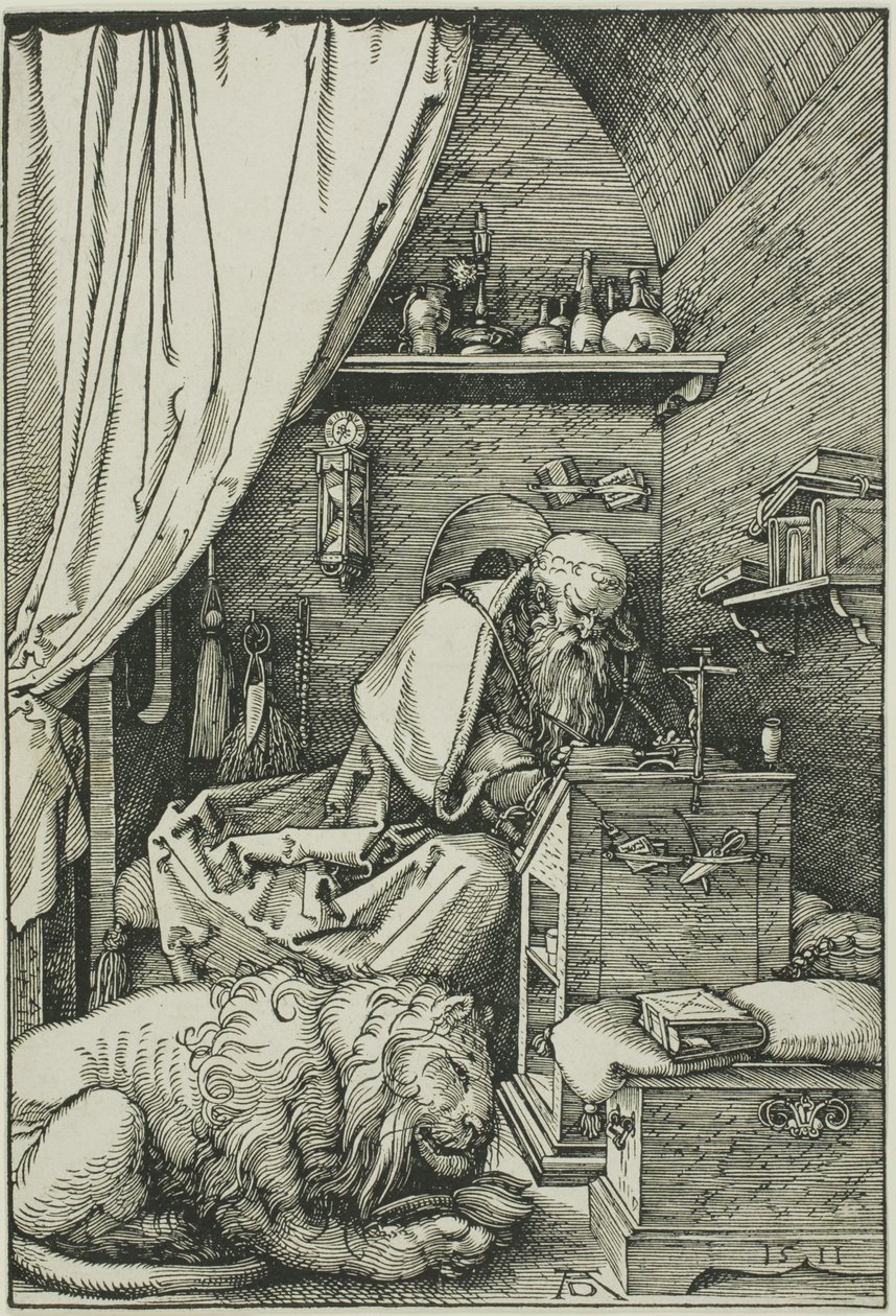 Heiliger Hieronymus in seiner Zelle von Albrecht Dürer