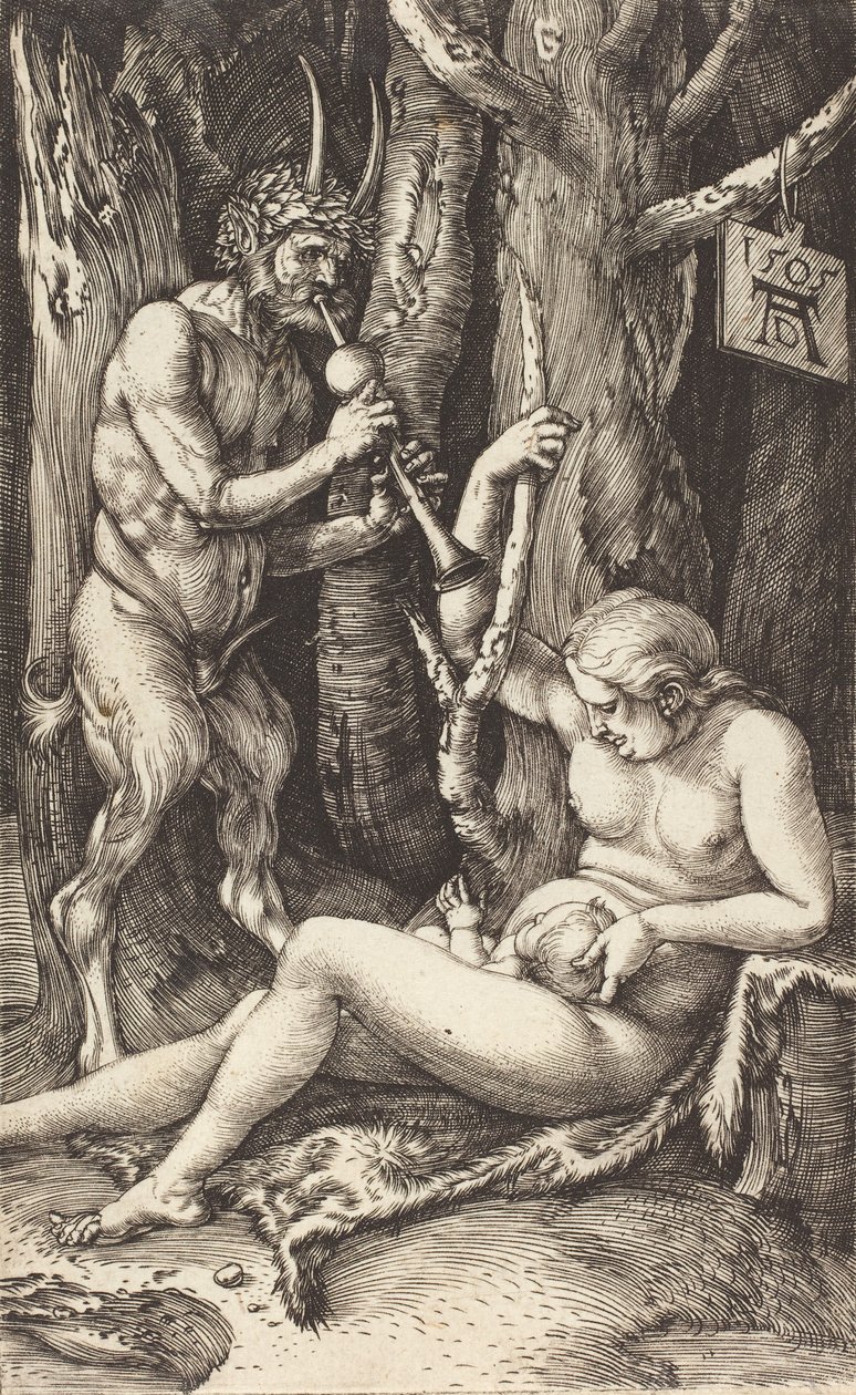 Satyrfamilie, 1505 von Albrecht Dürer