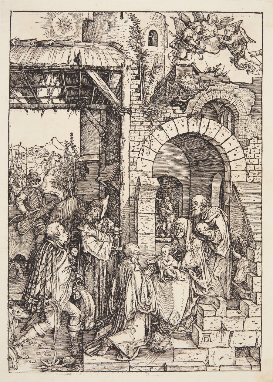 Die Anbetung der Könige von Albrecht Dürer