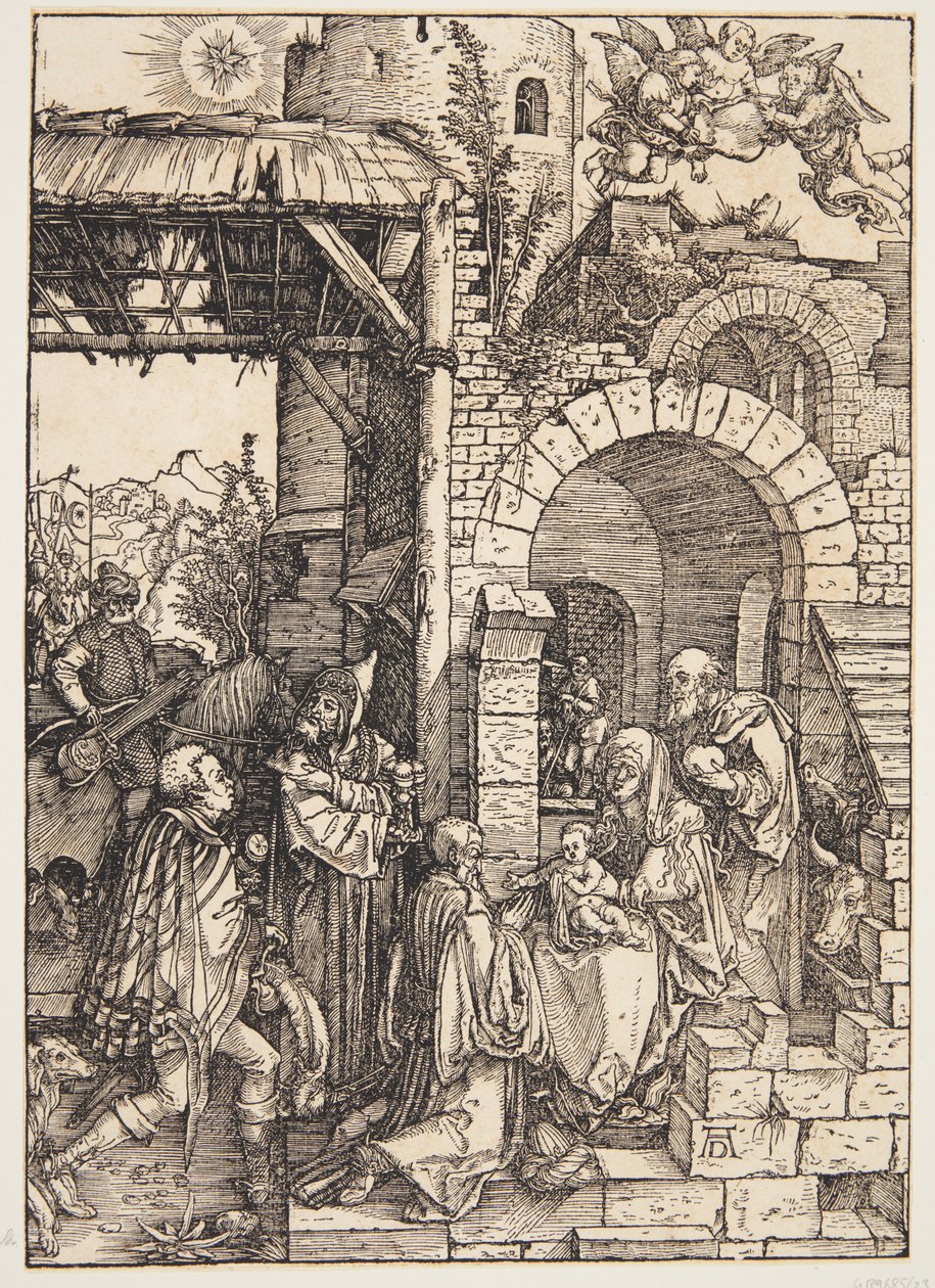 Die Anbetung der Könige von Albrecht Dürer
