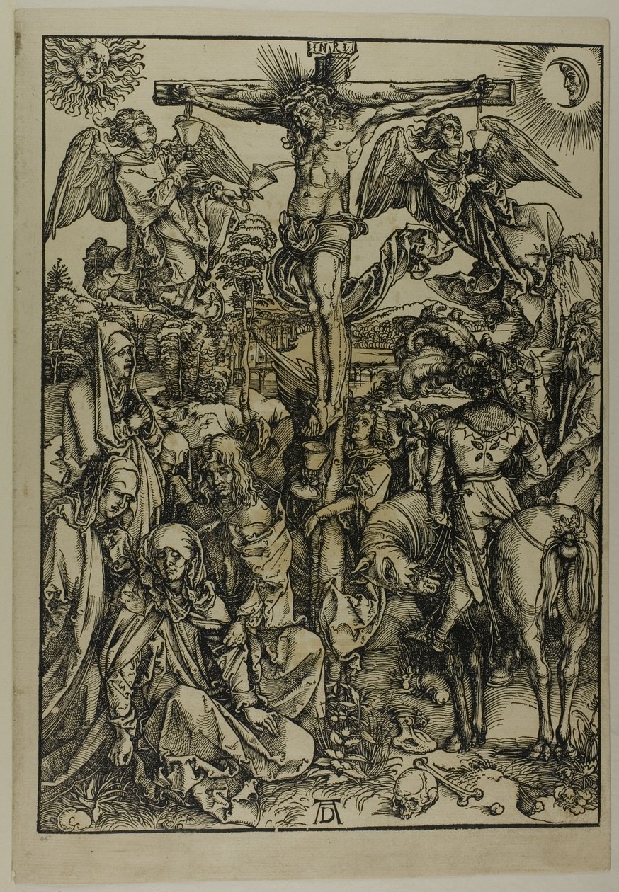 Die Kreuzigung, aus Die Große Passion von Albrecht Dürer