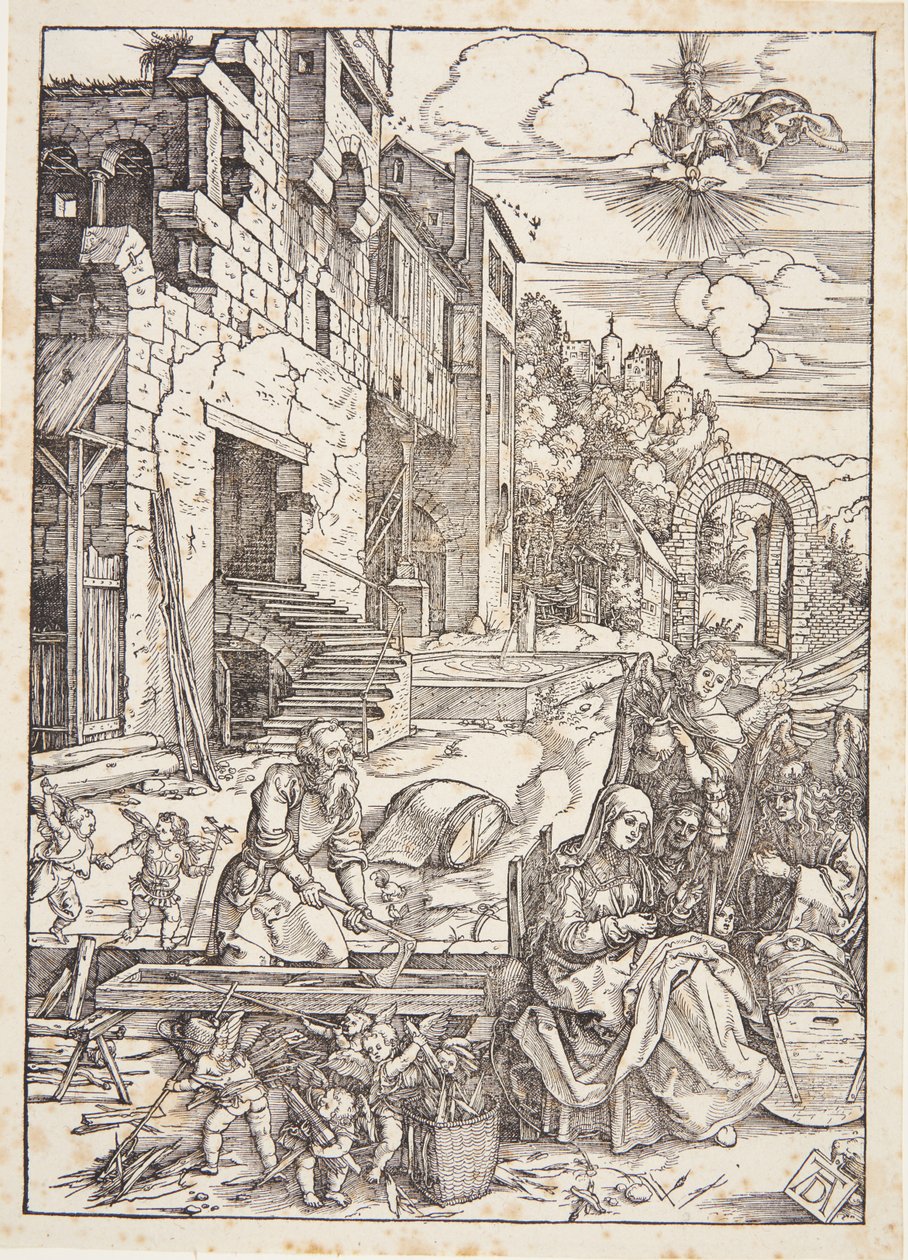 Die Heilige Familie in Ägypten von Albrecht Dürer