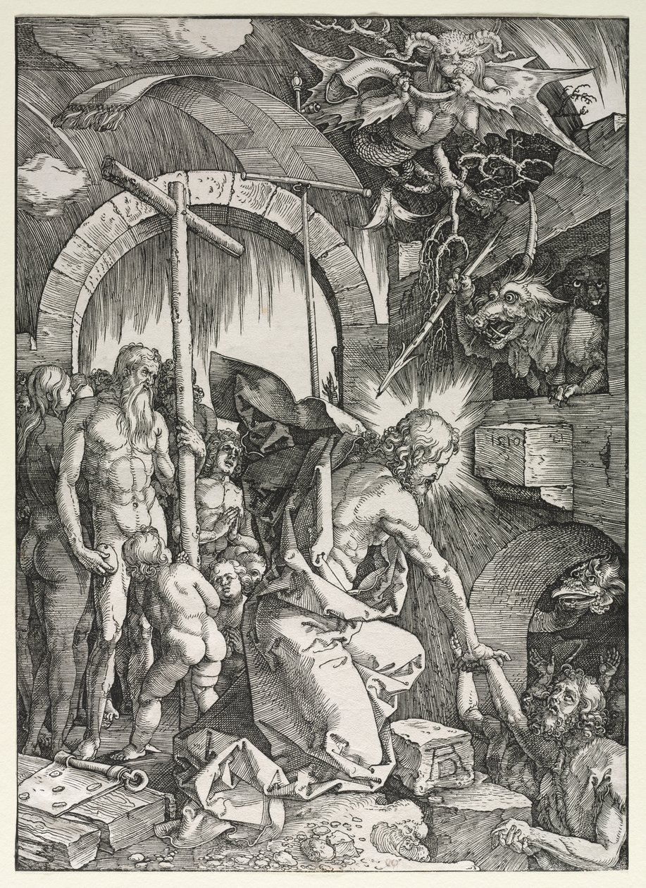 Die Große Passion: Christus steigt in die Vorhölle hinab von Albrecht Dürer