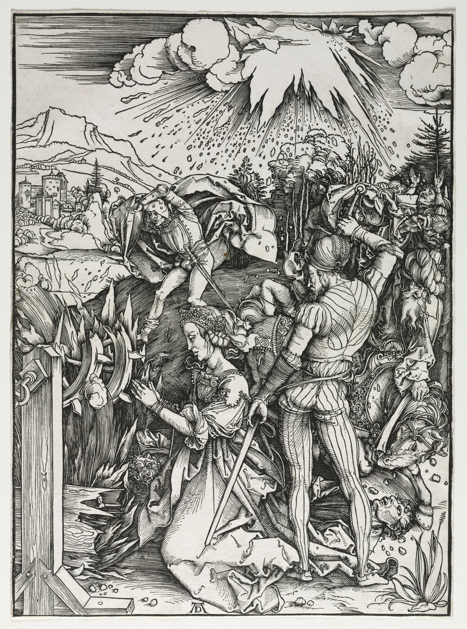 Das Martyrium der Heiligen Katharina von Alexandria von Albrecht Dürer