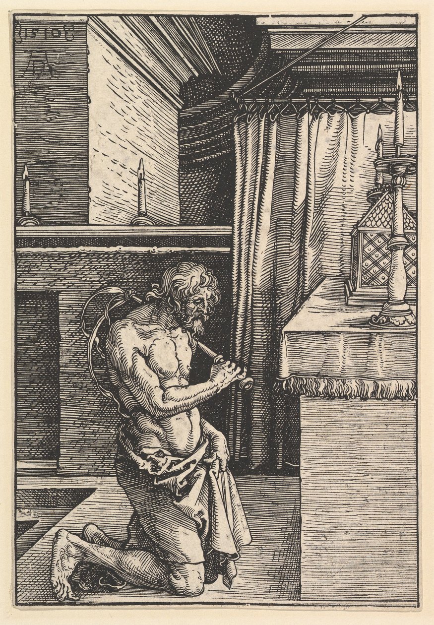 Der Büßer, 1510 von Albrecht Dürer
