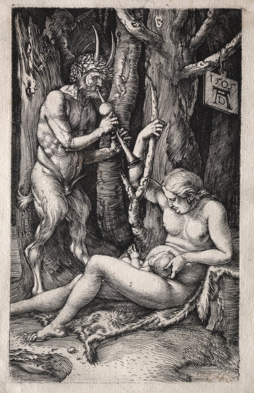 Die Satyrfamilie, 1505 von Albrecht Dürer