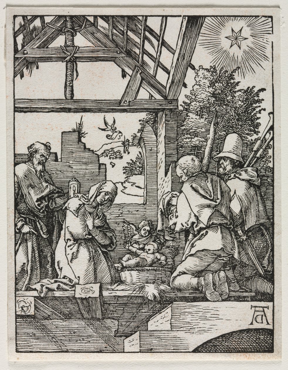 Die kleine Passion: Die Geburt Christi von Albrecht Dürer