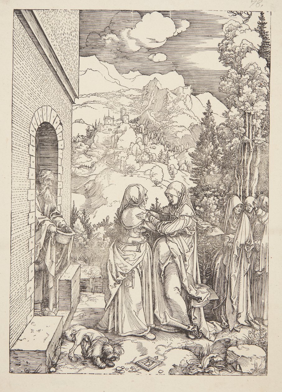Die Heimsuchung von Albrecht Dürer