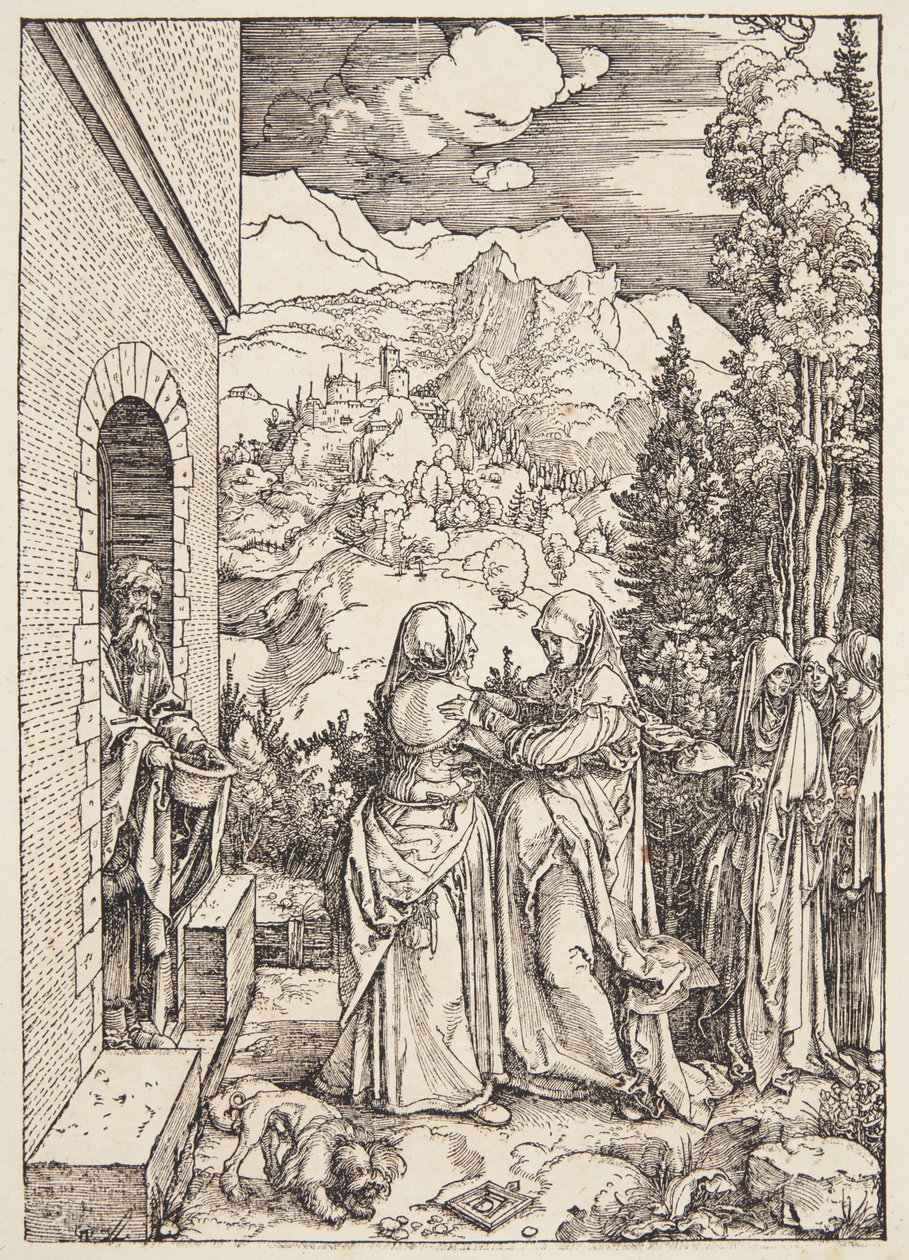 Die Heimsuchung von Albrecht Dürer