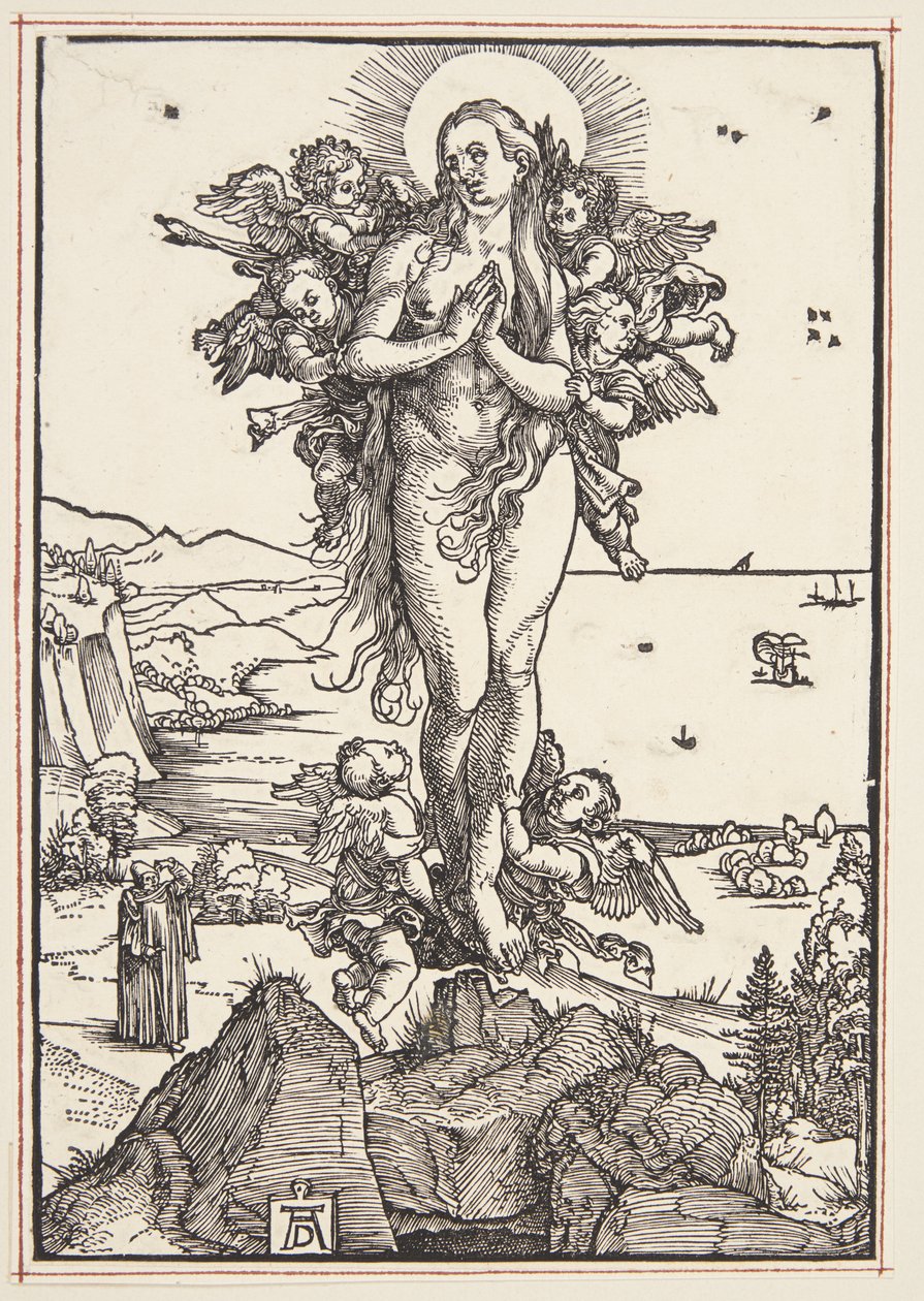 Die Erhebung der Heiligen Maria Magdalena von Albrecht Dürer