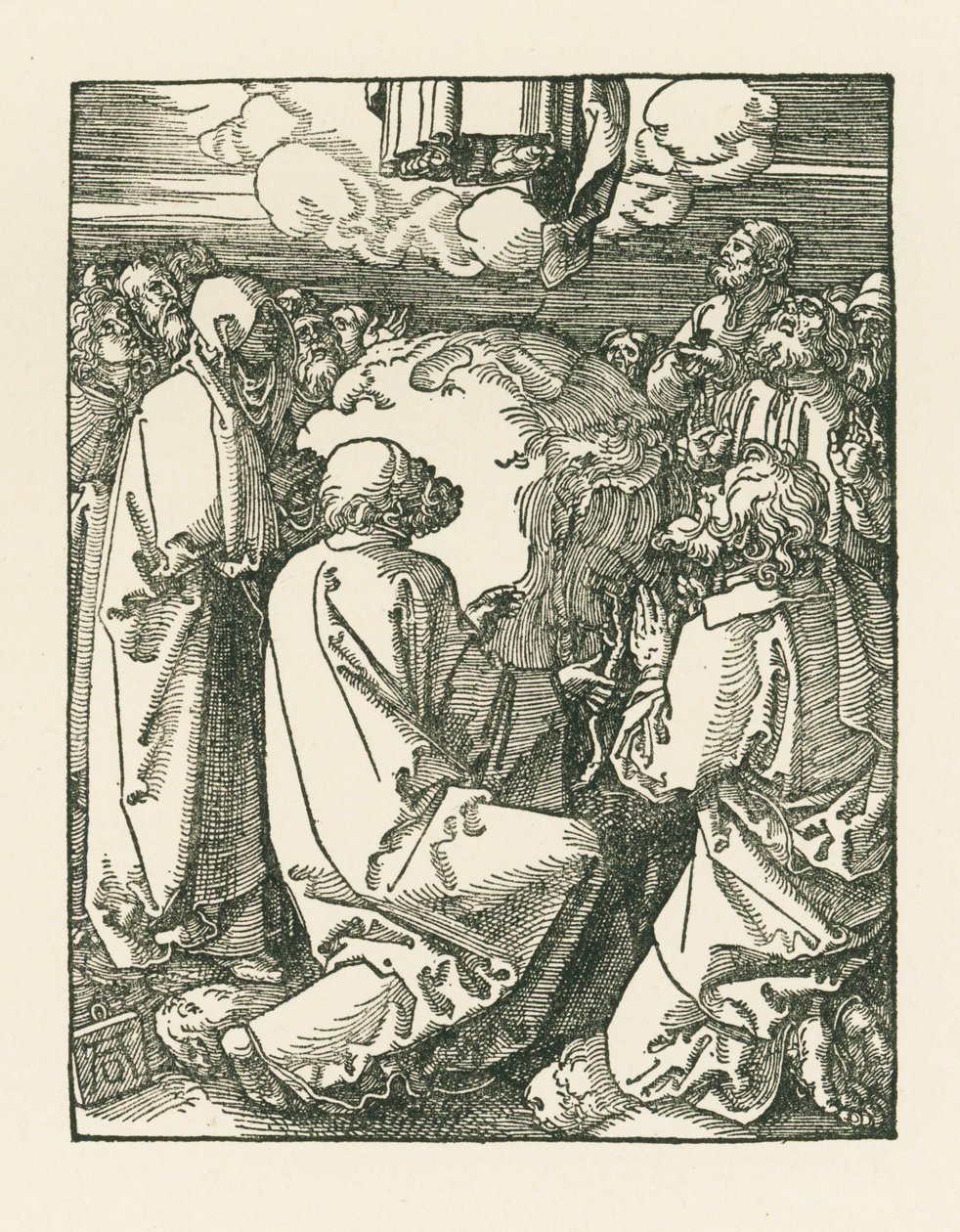 Die Himmelfahrt, um 1510 von Albrecht Dürer or Duerer