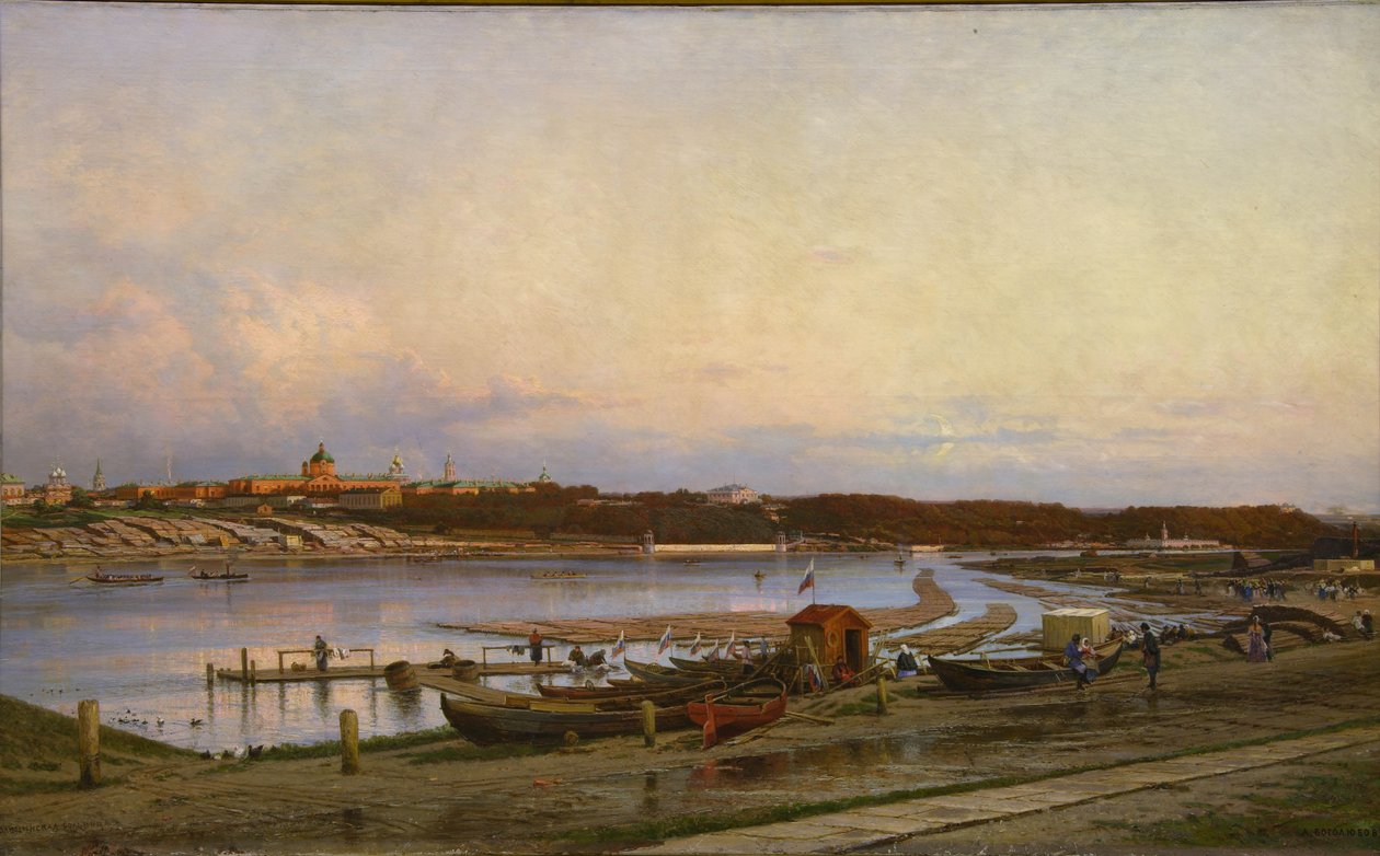 Das Golitsyn-Krankenhaus in Moskau, 1880 von Aleksei Petrovich Bogolyubov