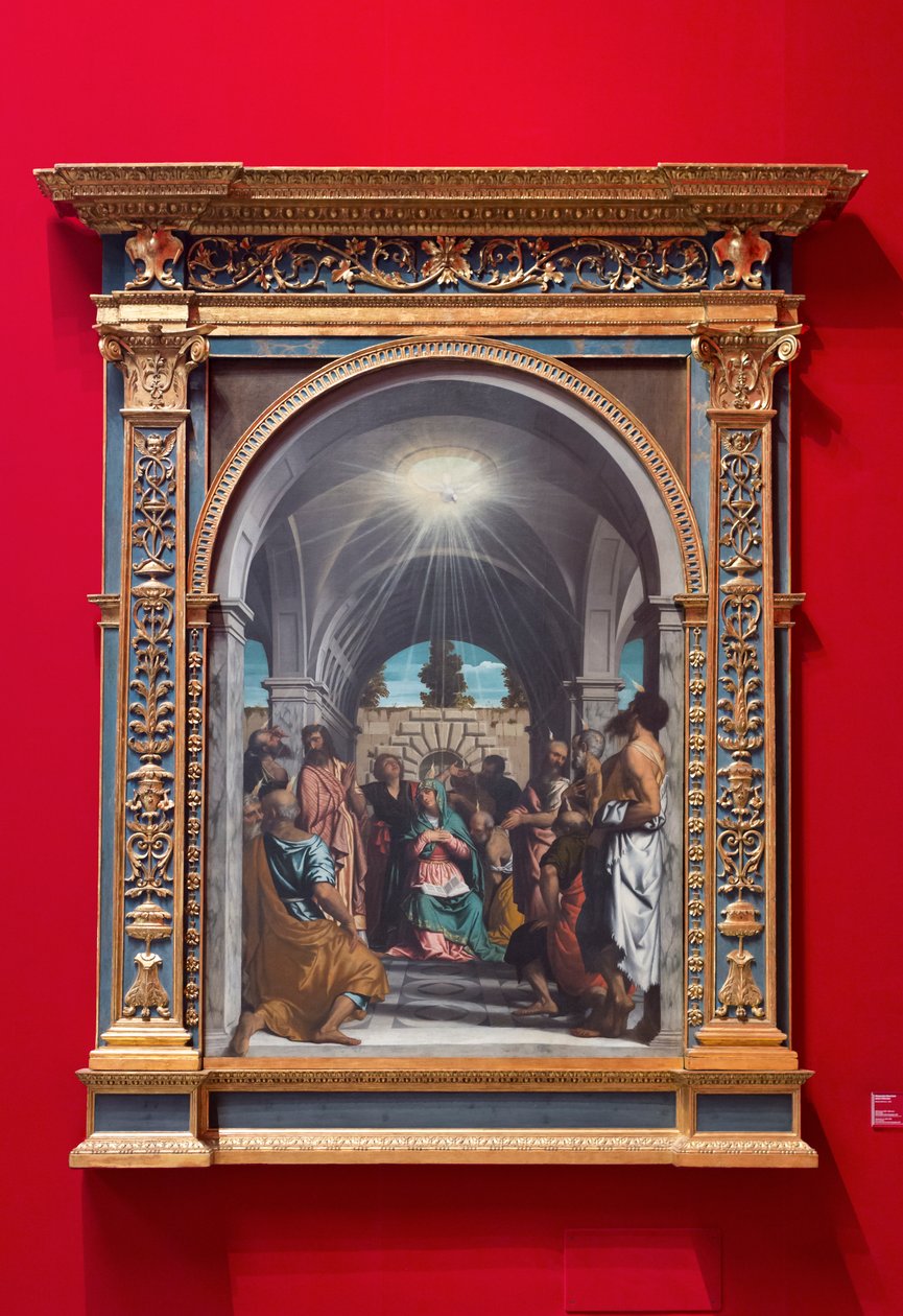 Pfingsten von Alessandro Bonvicino Moretto
