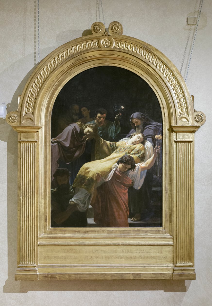 Transport des heiligen Stephanus von Alessandro Franchi