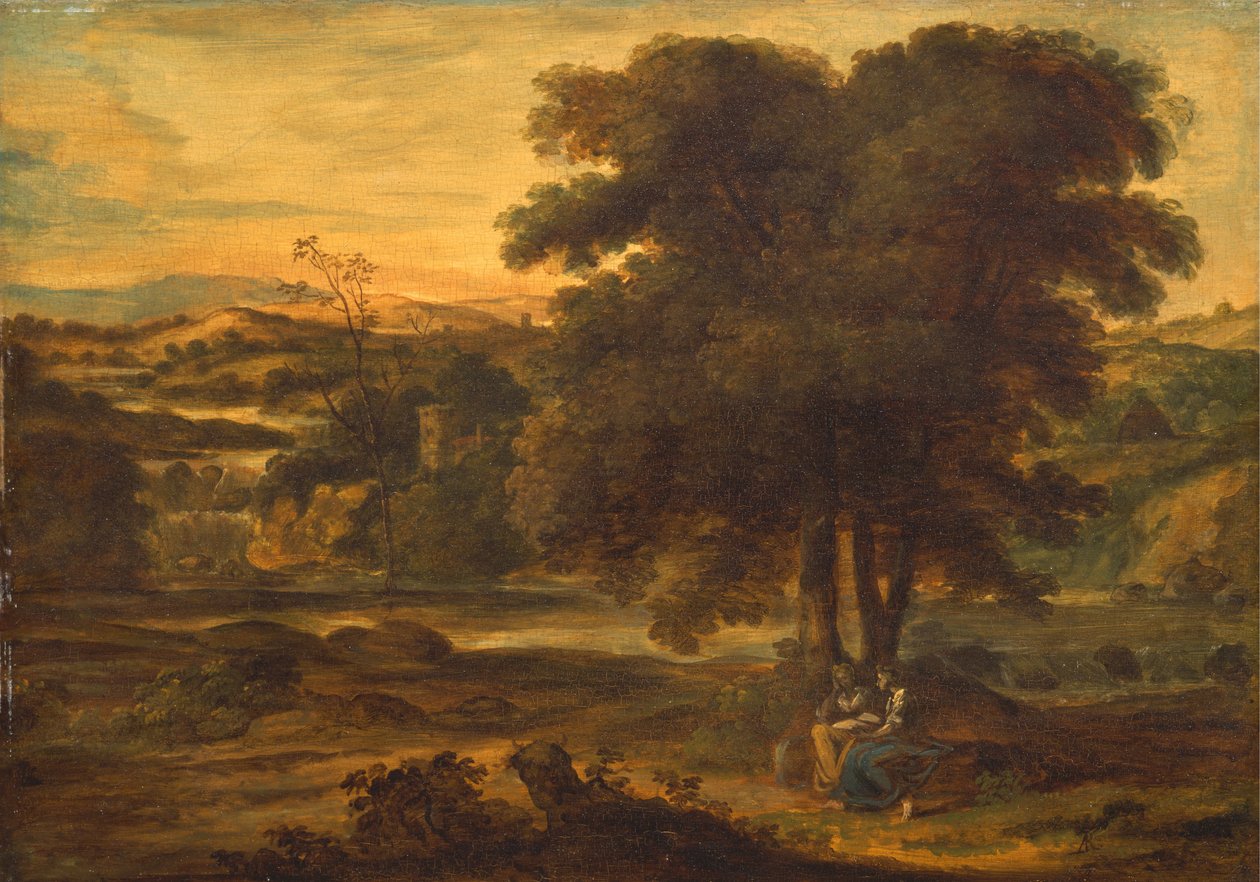 Klassische Landschaft von Alexander Runciman